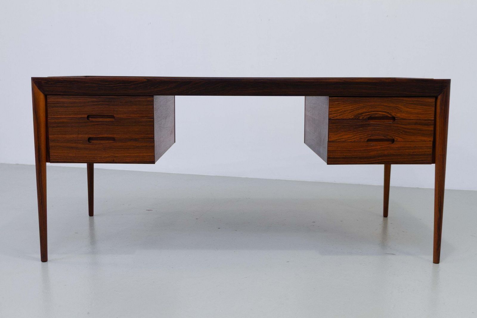 Vintage Danish Rosewood Desk By Erik Riisager Hansen, 1950s. photo for sale