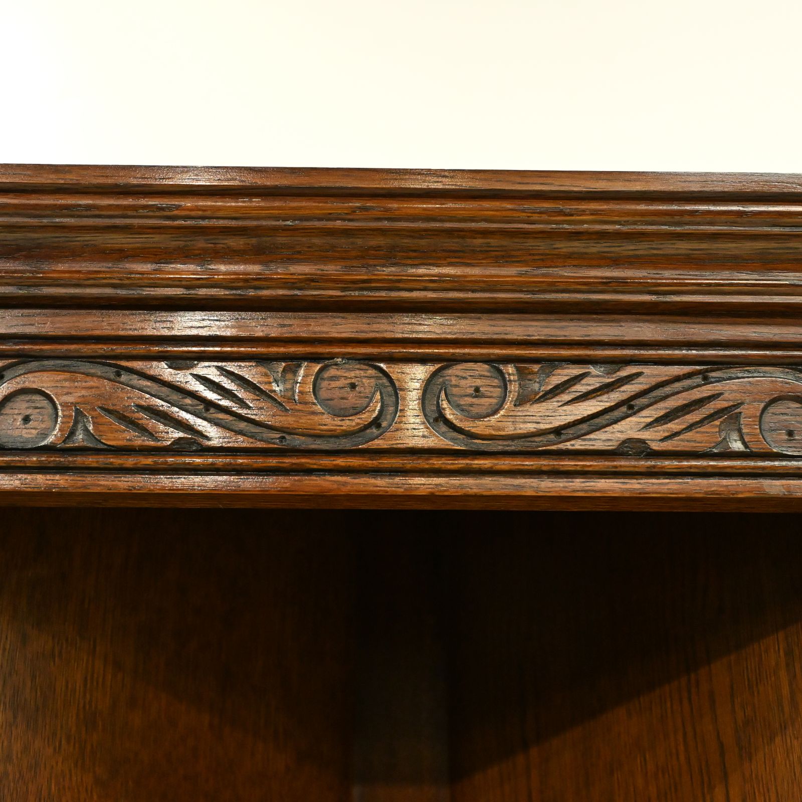 photo buy Old Charm Corner Unit With Cupboard And Shelves Carvings Tb Free Uk* Delivery