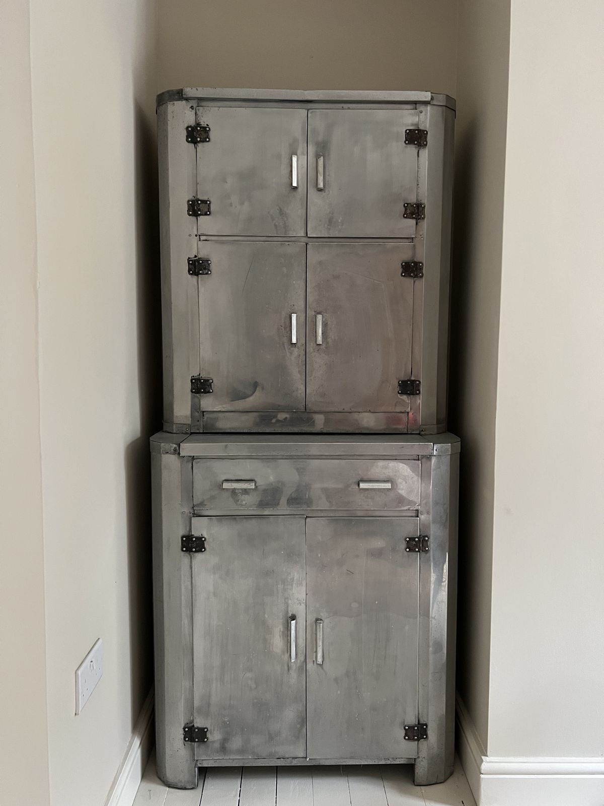 Aluminium Kitchen Larder Cabinet