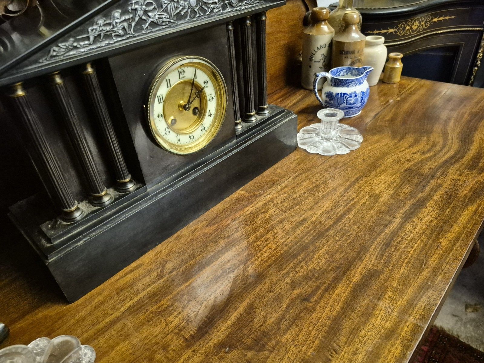 photo vinterior A Wonderful Boho Early Victorian Flame Mahogany Chiffonier Buffet Sideboard