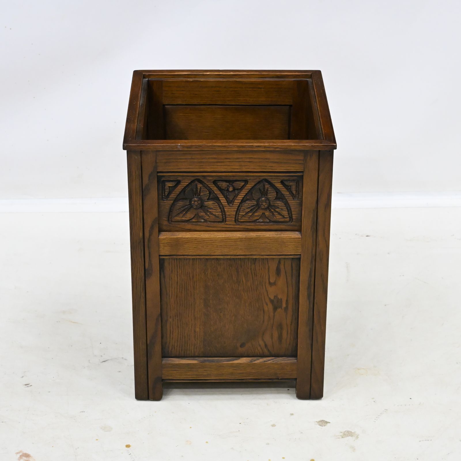 Old Charm Plant Pot Umbrella Stick Stand Light Oak Finish Free Uk Delivery photo for sale