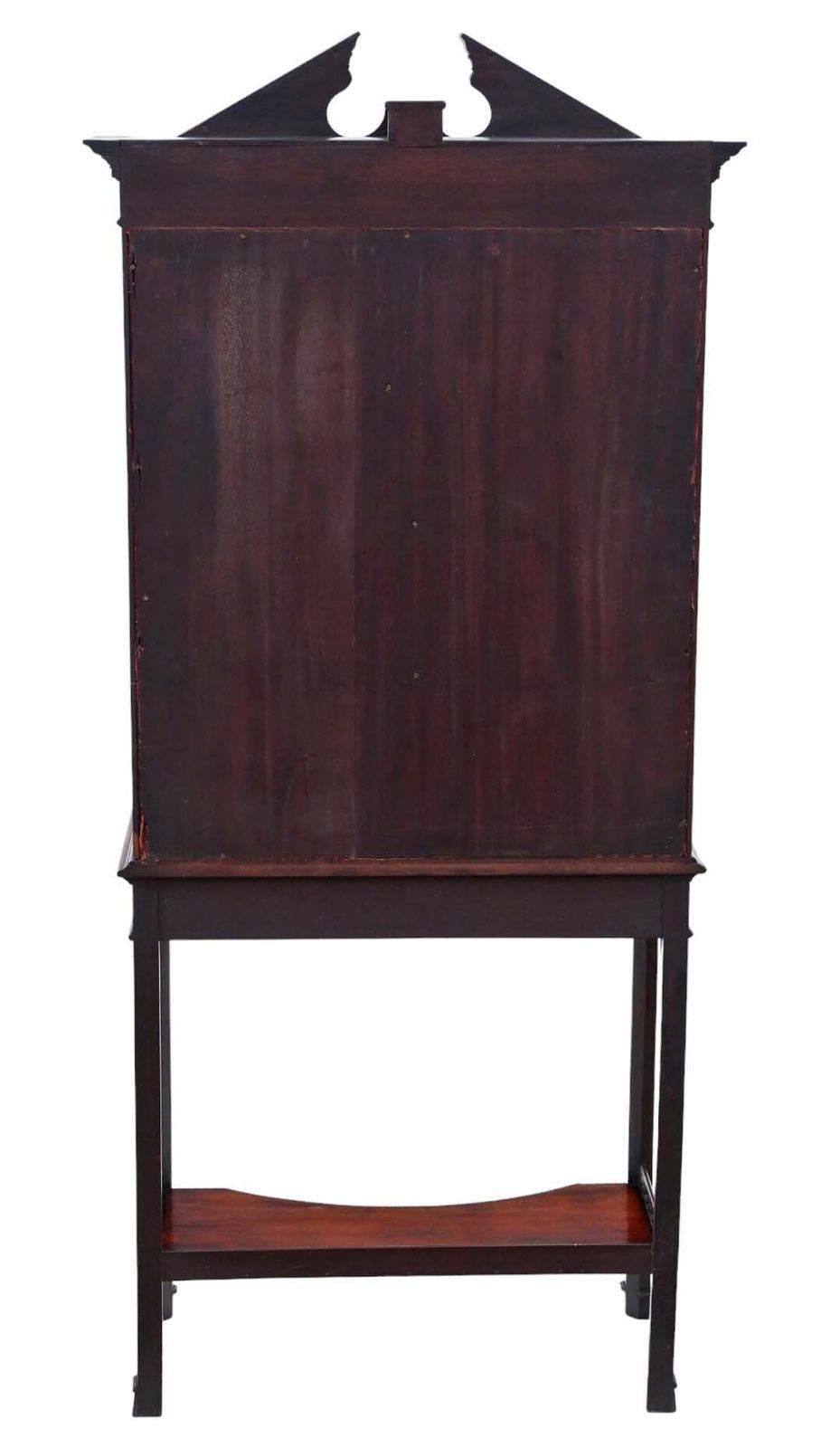 Furniture Antique 19th Century Mahogany Pier Display Cabinet By Edwards & Roberts – Fine Quality photo