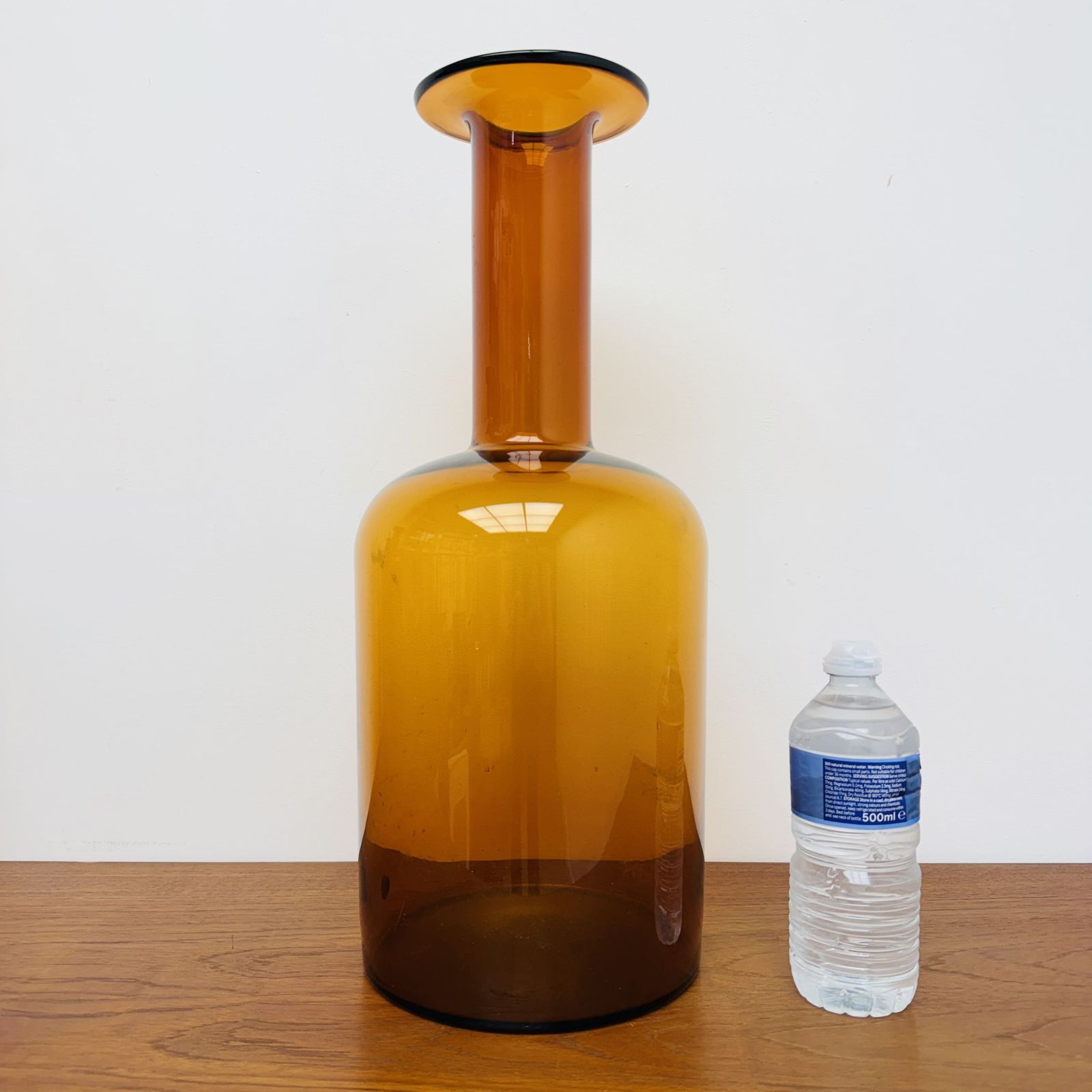 Danish “Floor Vase” Set By Otto Brauer For Holmegaard photo vintage