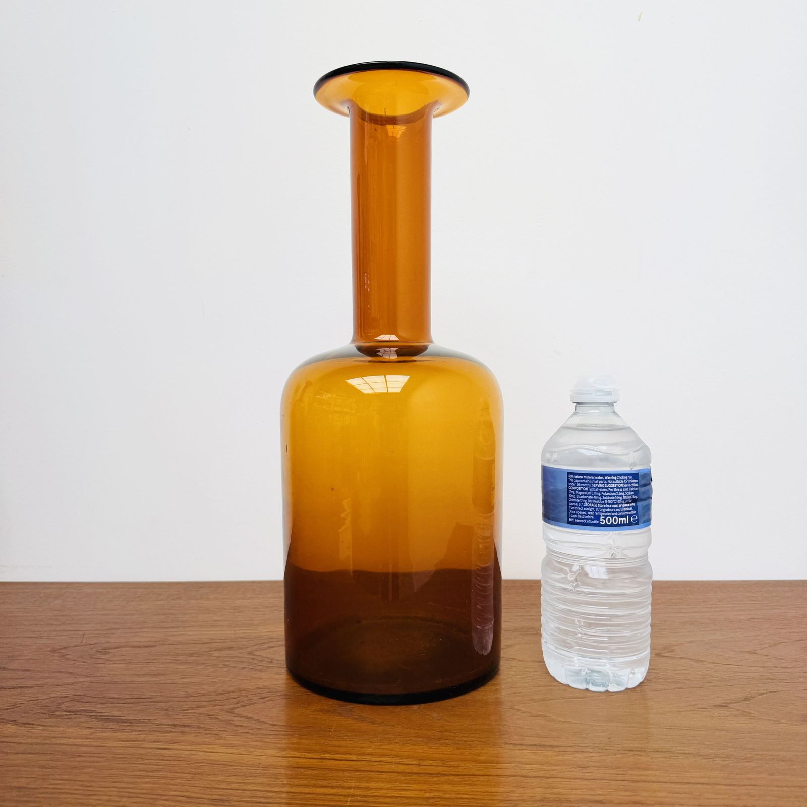 photo for sale Danish “Floor Vase” Set By Otto Brauer For Holmegaard