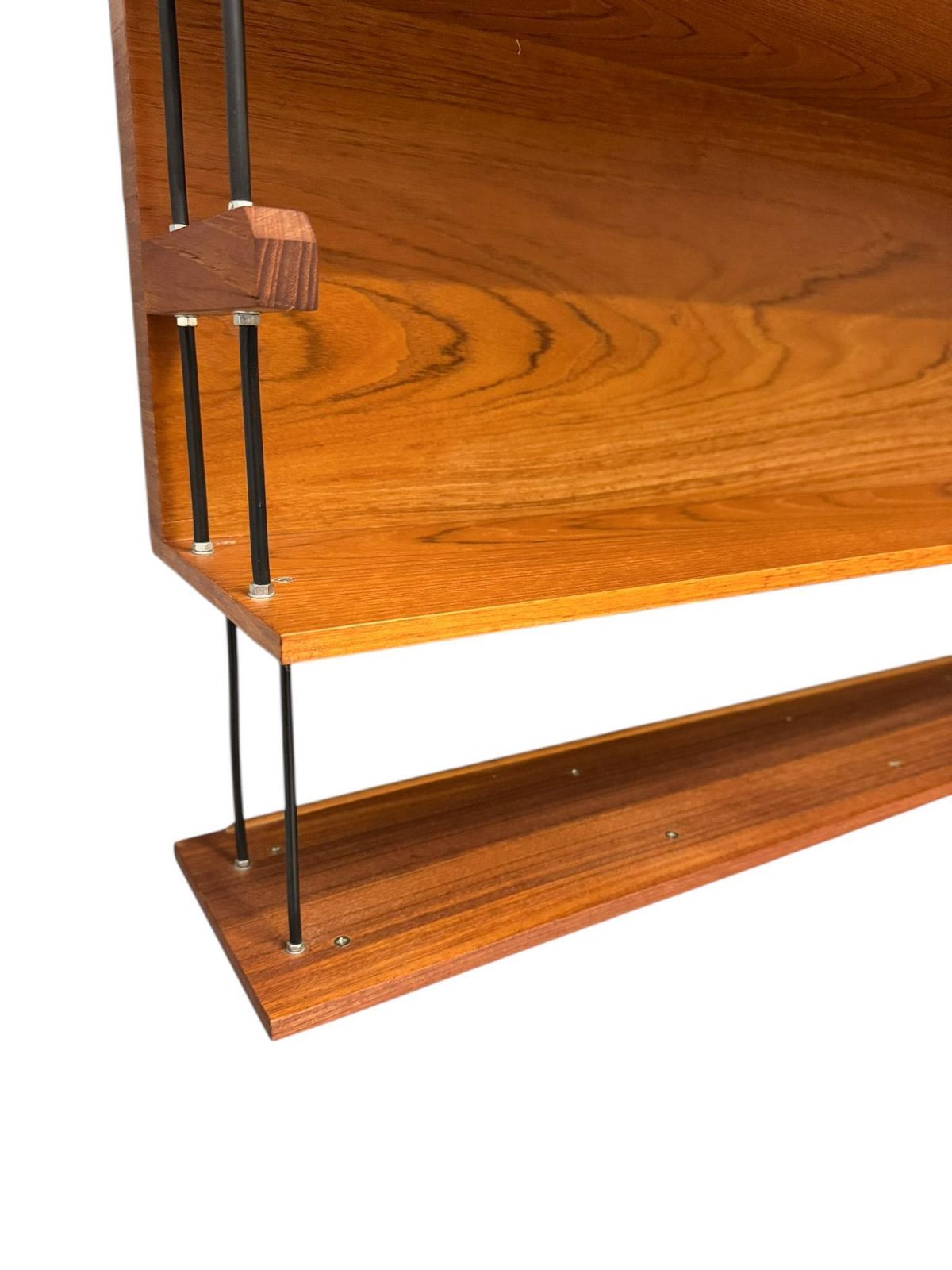 photo furniture Mid Century Modern Wall Mounted Shelf By Walter Wirtz For Wilhelm Renz, 1960s
