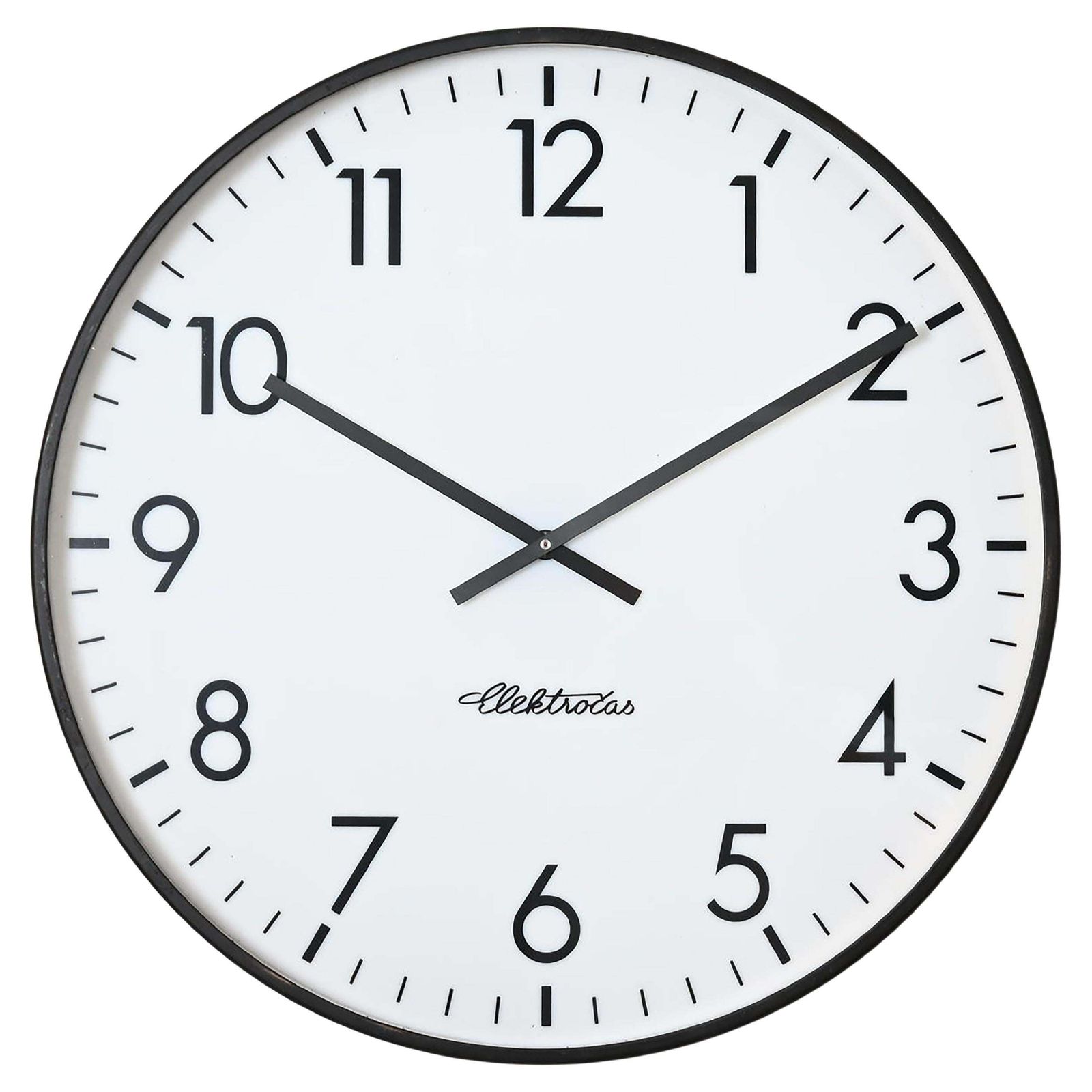 Industrial Factory Wall Clock By Elektrocas