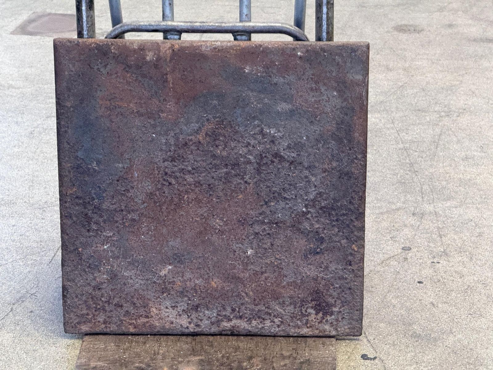 photo buy Antique 'Gardening' Fireback' / Backsplash, Neoclassical Period