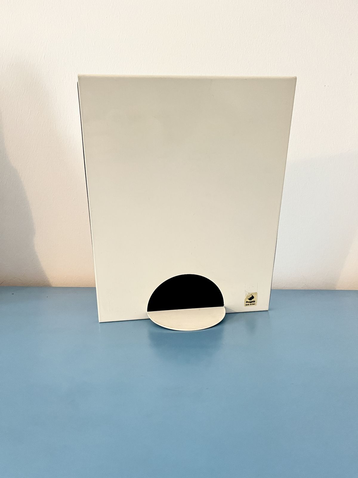 photo furniture Vintage Minimal Glass & Metal Photo Frame By Progetti, Italy, 1980s
