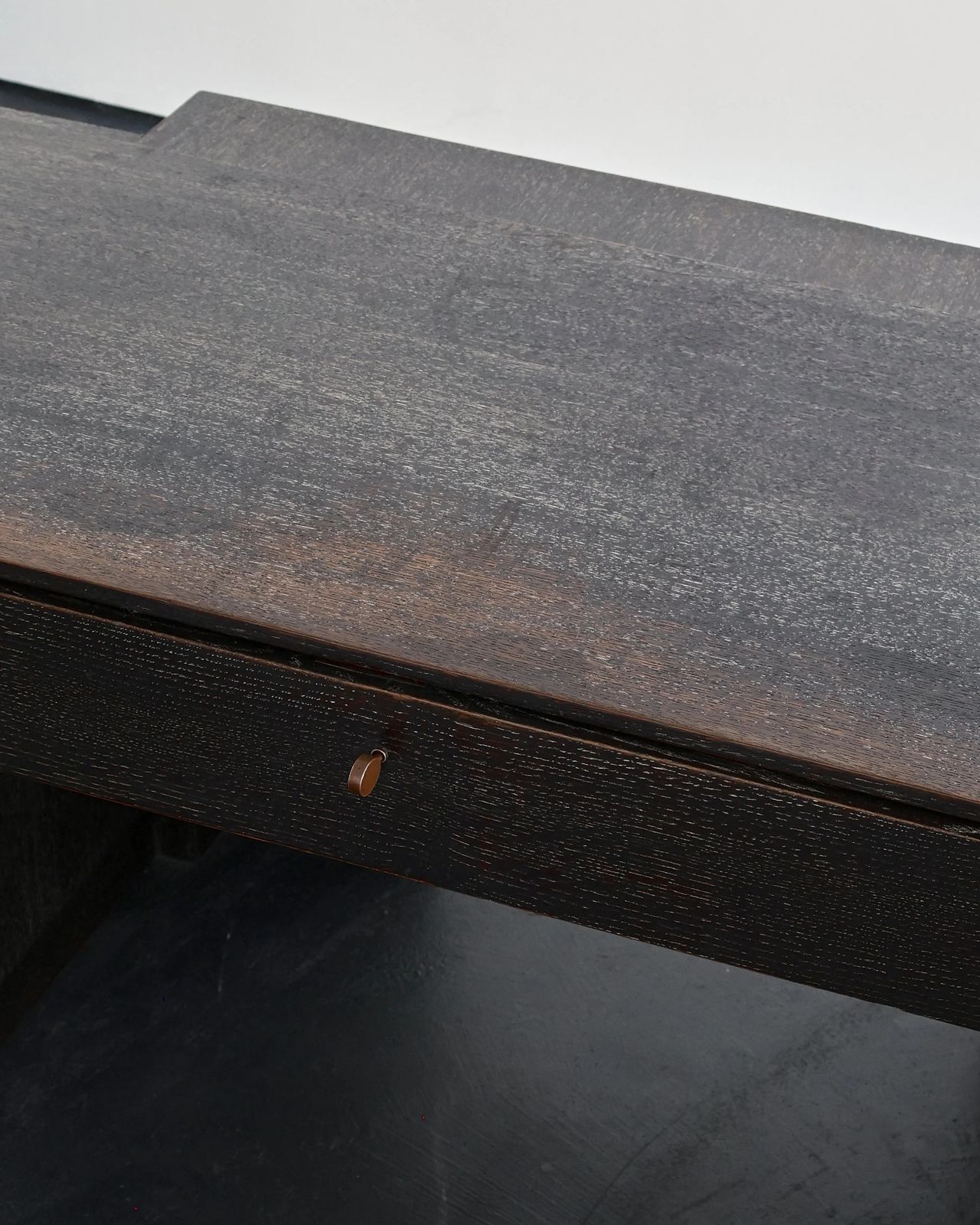 Furniture Exceptional Xl C.1930s French Modernist Desk photo
