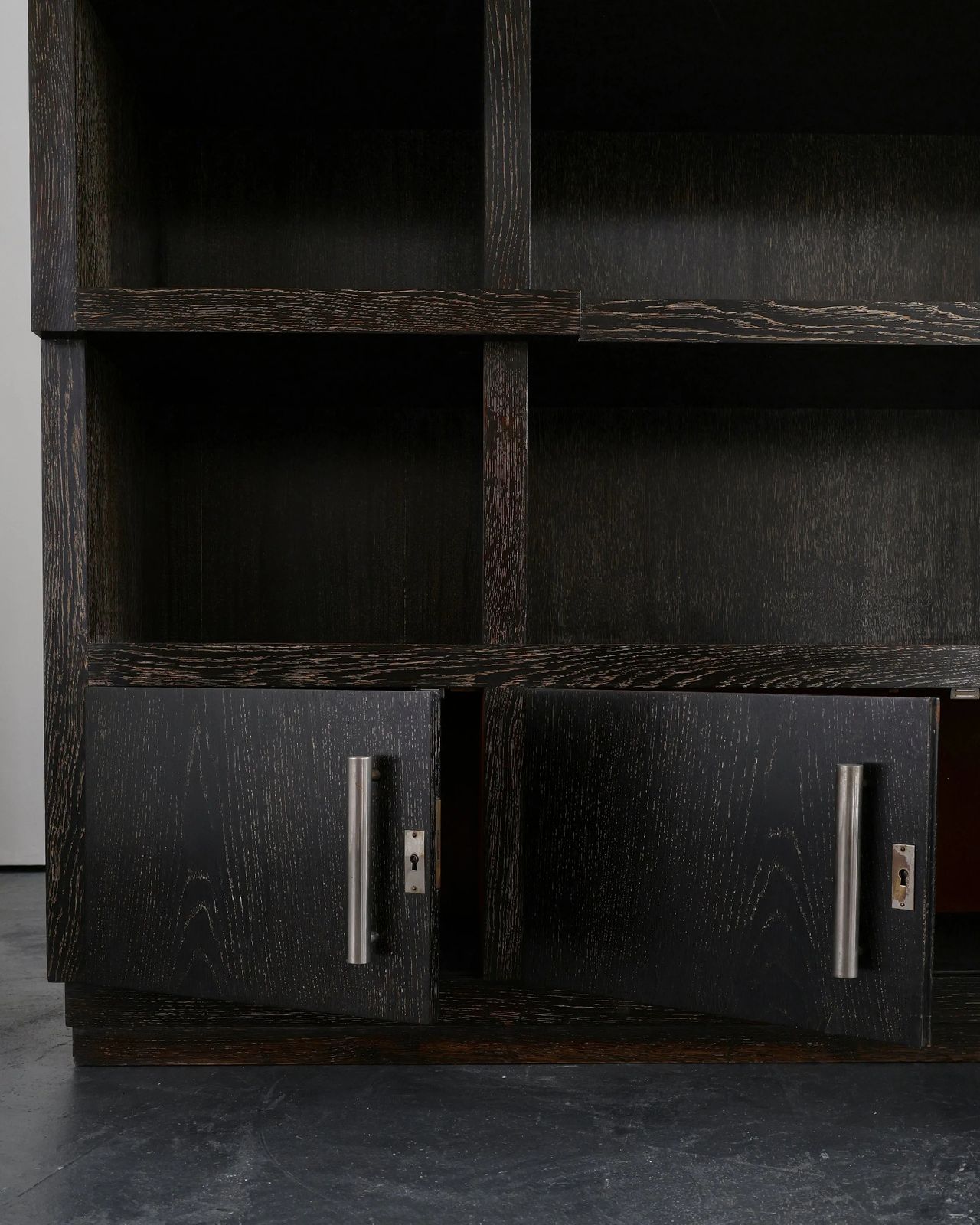 Furniture A Pair Of C.1930s French Modernist Cabinets photo