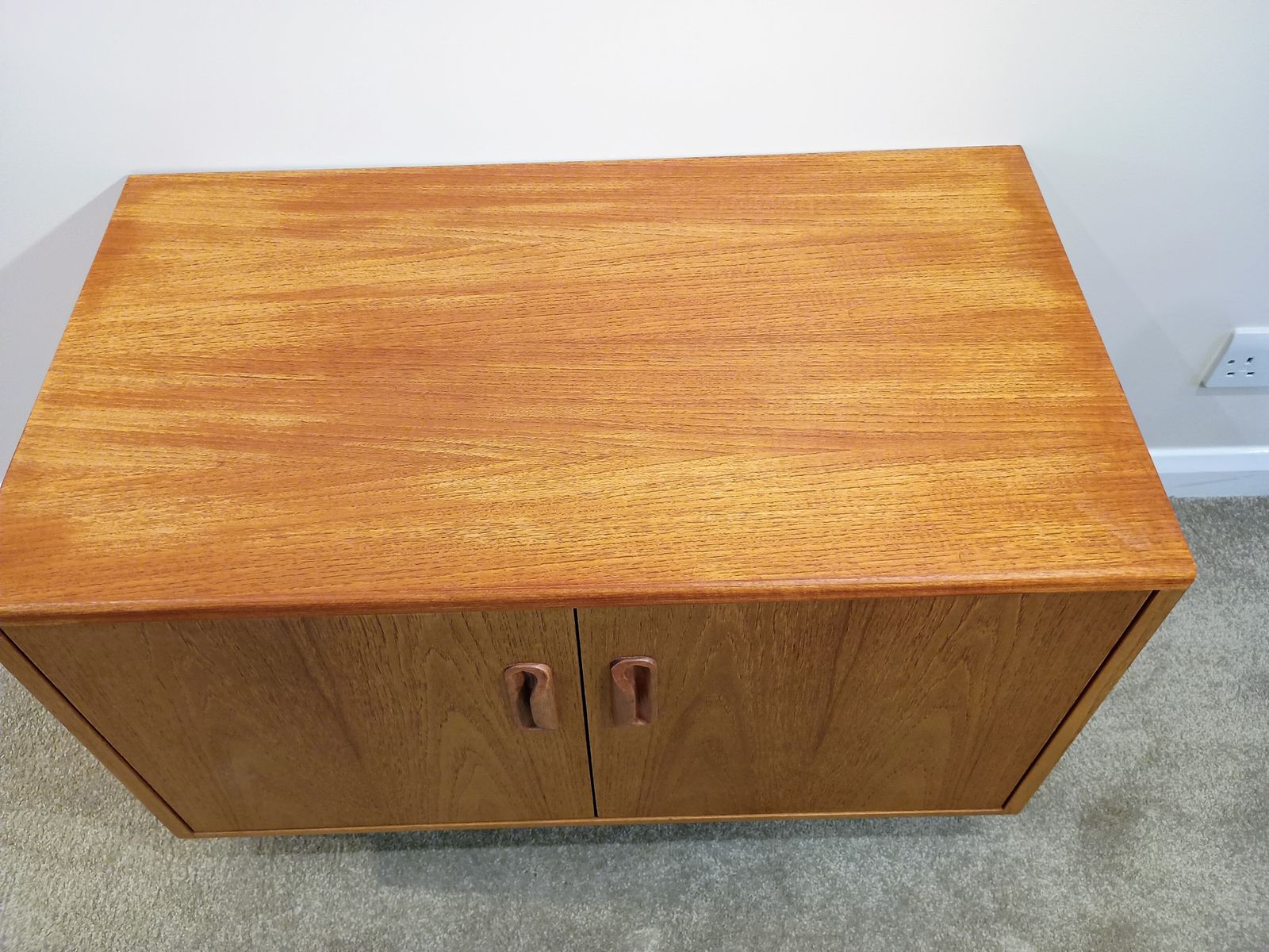 Vintage G Plan Teak Fresco 1970s 2 Door Unit photo for sale