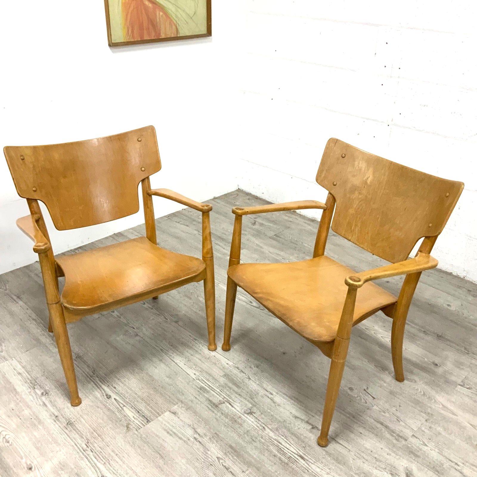 A Pair Of Danish “Portex” Chairs By Pete Hvidt And Orla Molgaard Nielsen For Fritz Hansen photo Furniture