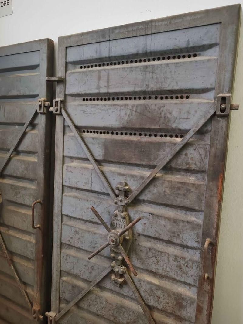 2 Armored Doors For Air Raid Shelters Or Safes  Milan photo 3188.0