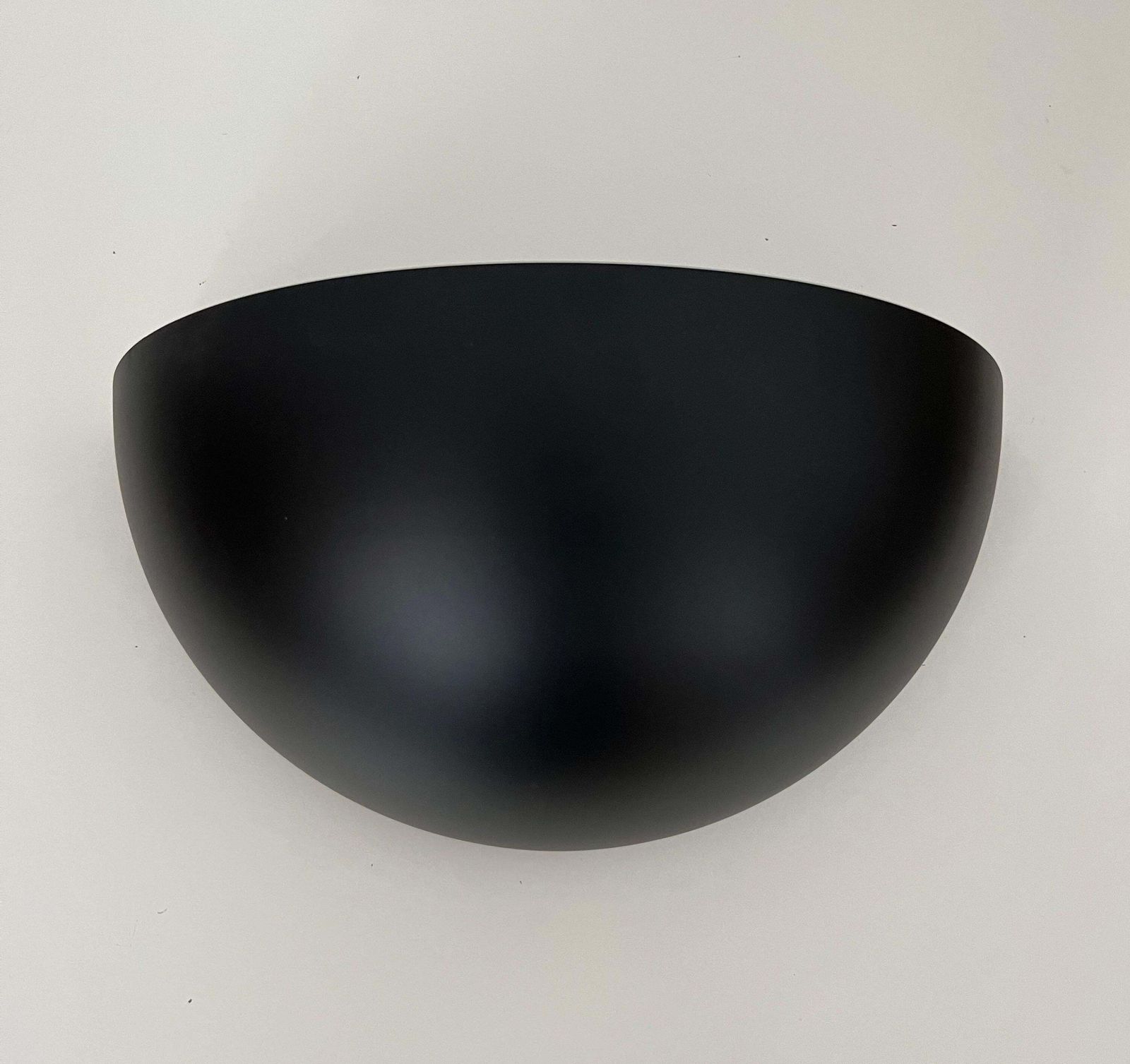 Mid Century Set Of Four Black Metal Wall Sconces By Estiluz, Barcelona, 1970s photo vinterior