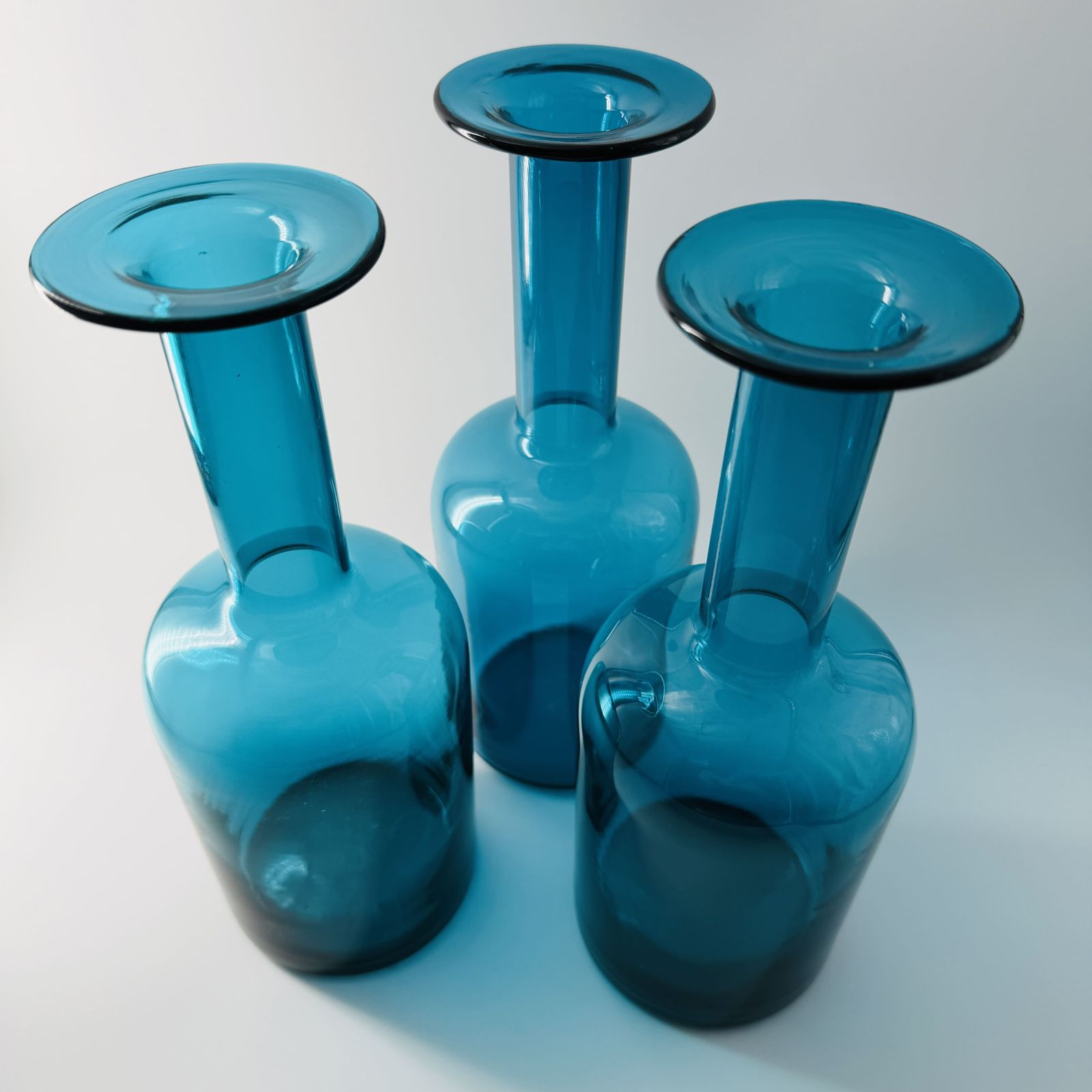 Danish “Floor Vase” Set By Otto Brauer For Holmegaard photo buy
