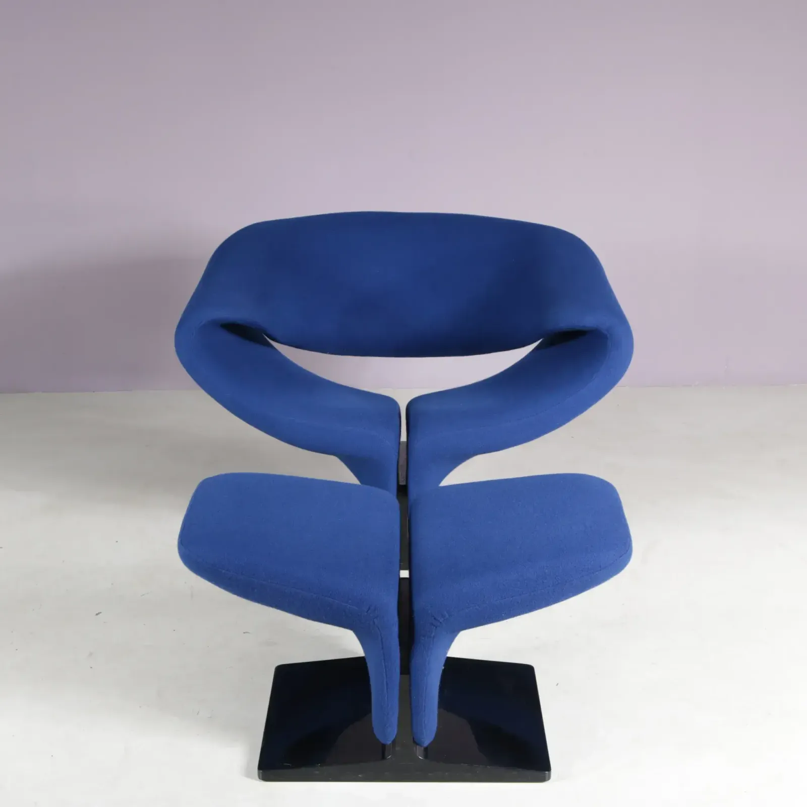 Pierre Paulin “Ribbon” Chair With Stool For Artifort, Netherlands 1970 photo for sale