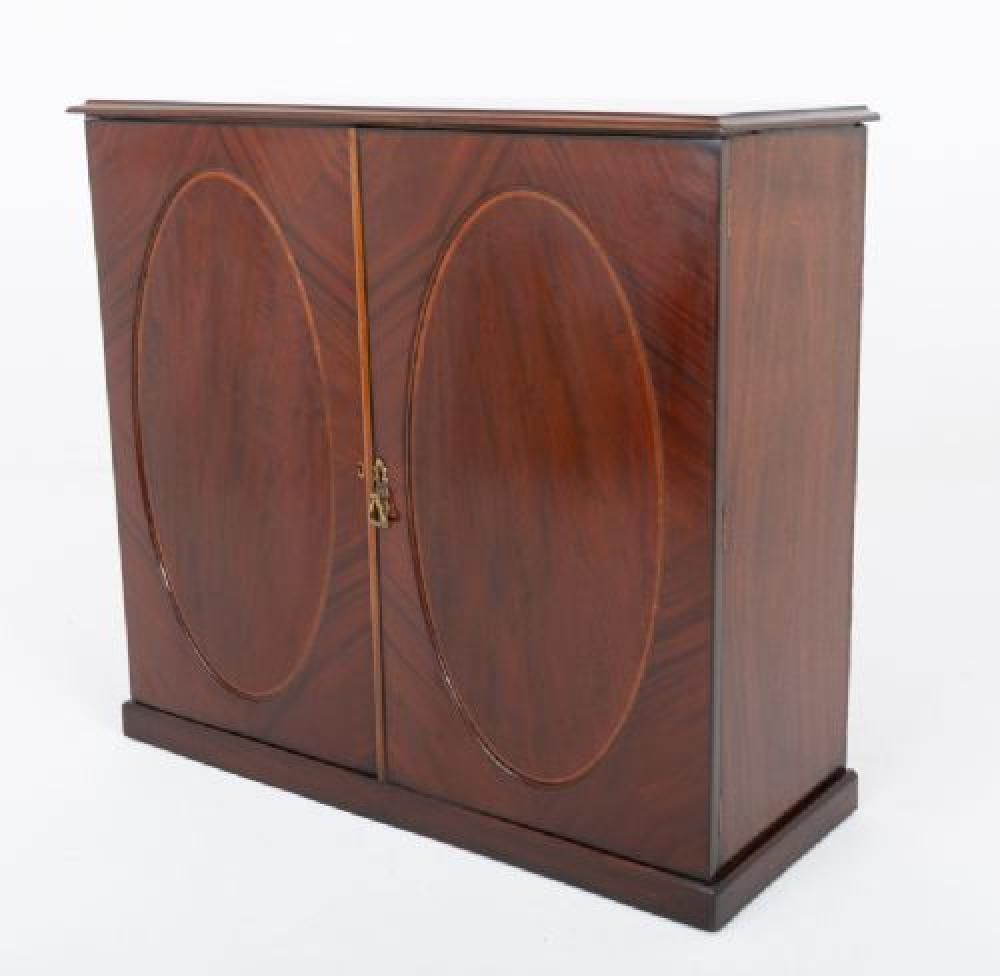 Period Georgian Side Cabinet Mahogany Cupboard 1800