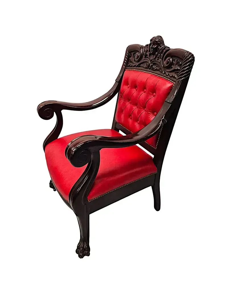 A Very Fine And Unusual Pair Of 19th Century Country House Ladies And Gentlemans Armchairs photo Furniture