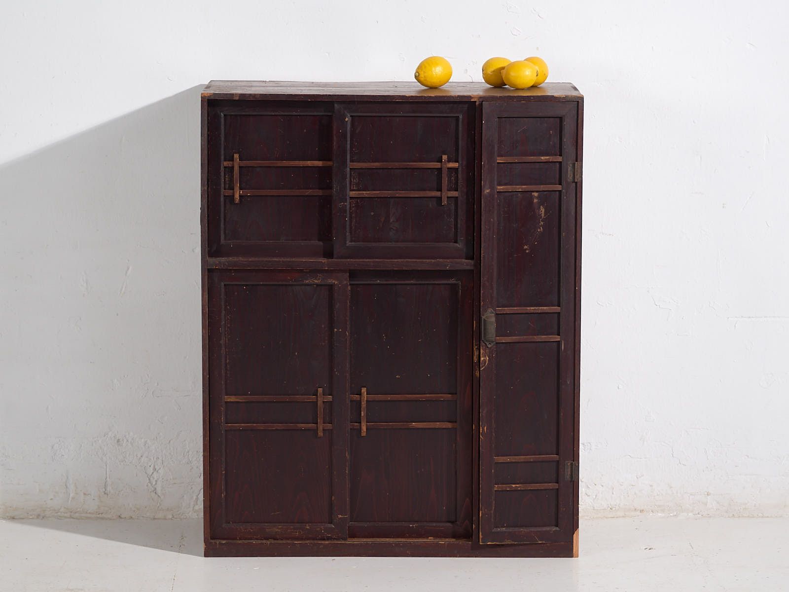 Furniture Antique Japanese Tansu Cabinet – Showa Period (C.1926 1970) photo