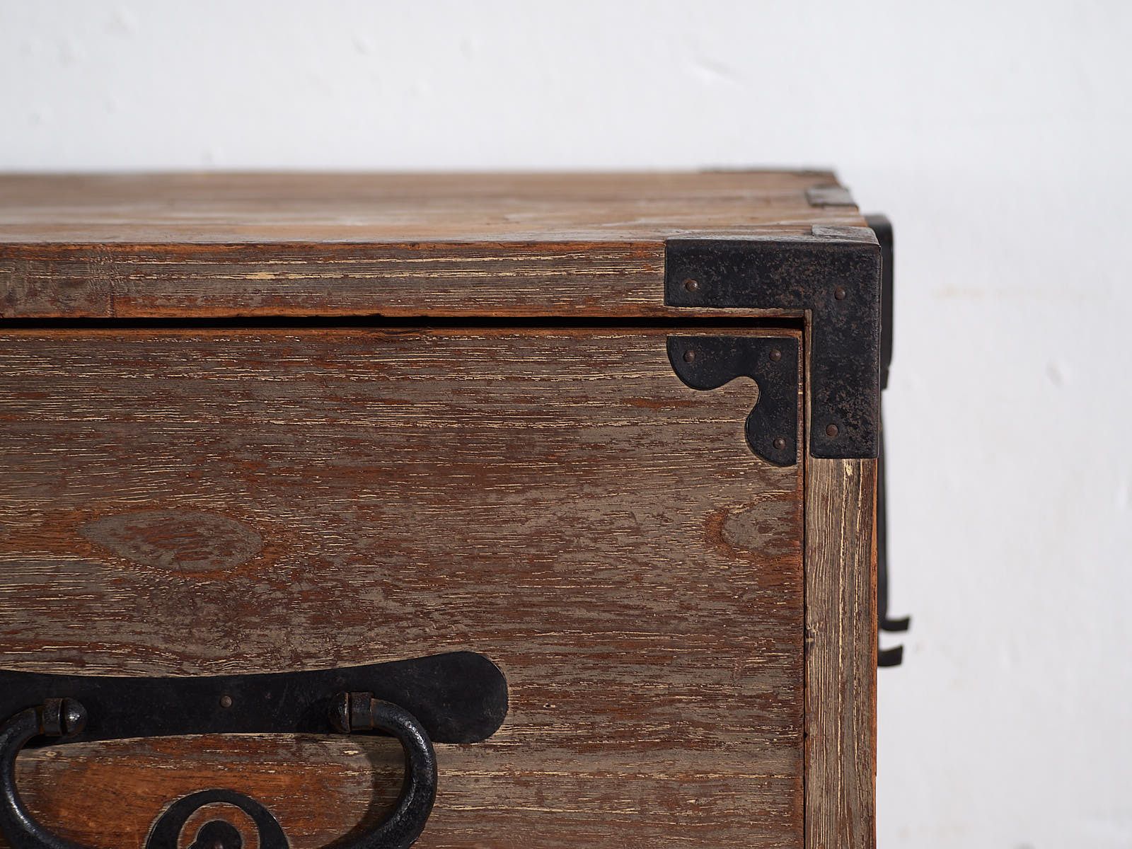 Antique Japanese Tansu Chest Of Drawers – Meiji / Taishō Period (C.1868 1926) photo vinterior