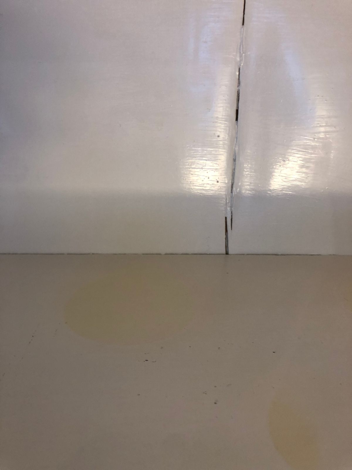 1950s 60s Kitchen Wall Cupboard Glass Sliding Doors Mid Century photo vinterior