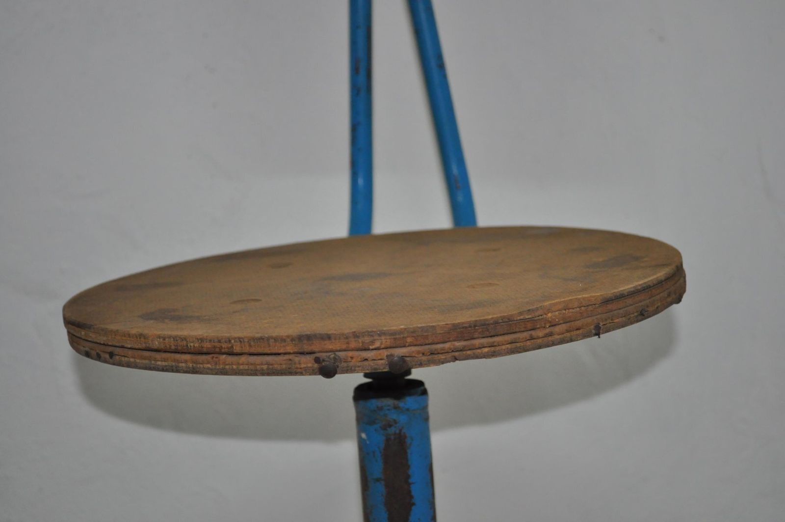 photo for sale Mid Century Industrial Iron Chair, 1960s