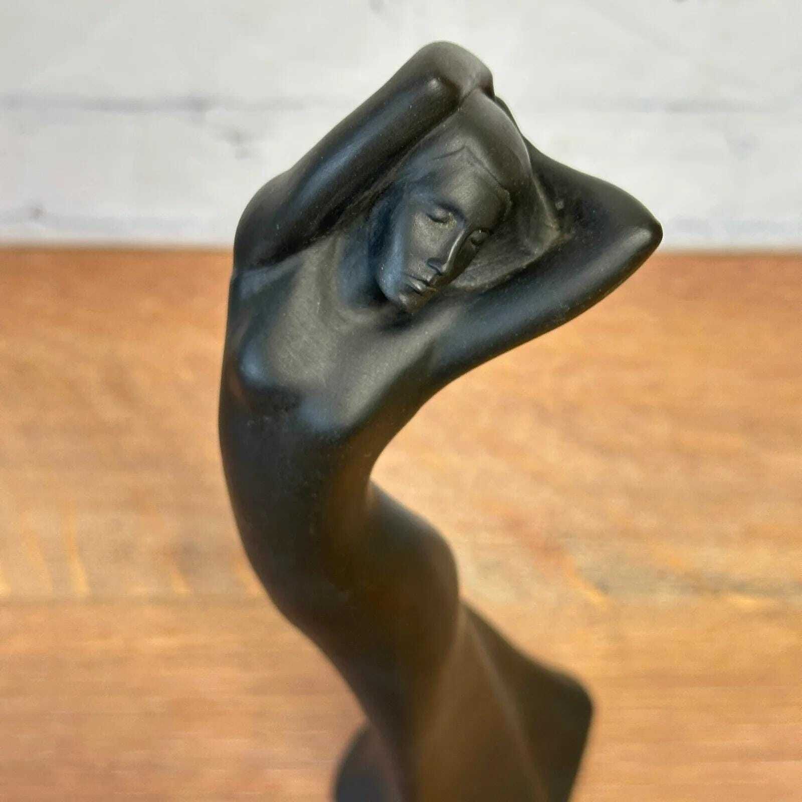 Vintage Royal Doulton Yearning Hn2921 Black Basalt Images Figurine photo vintage
