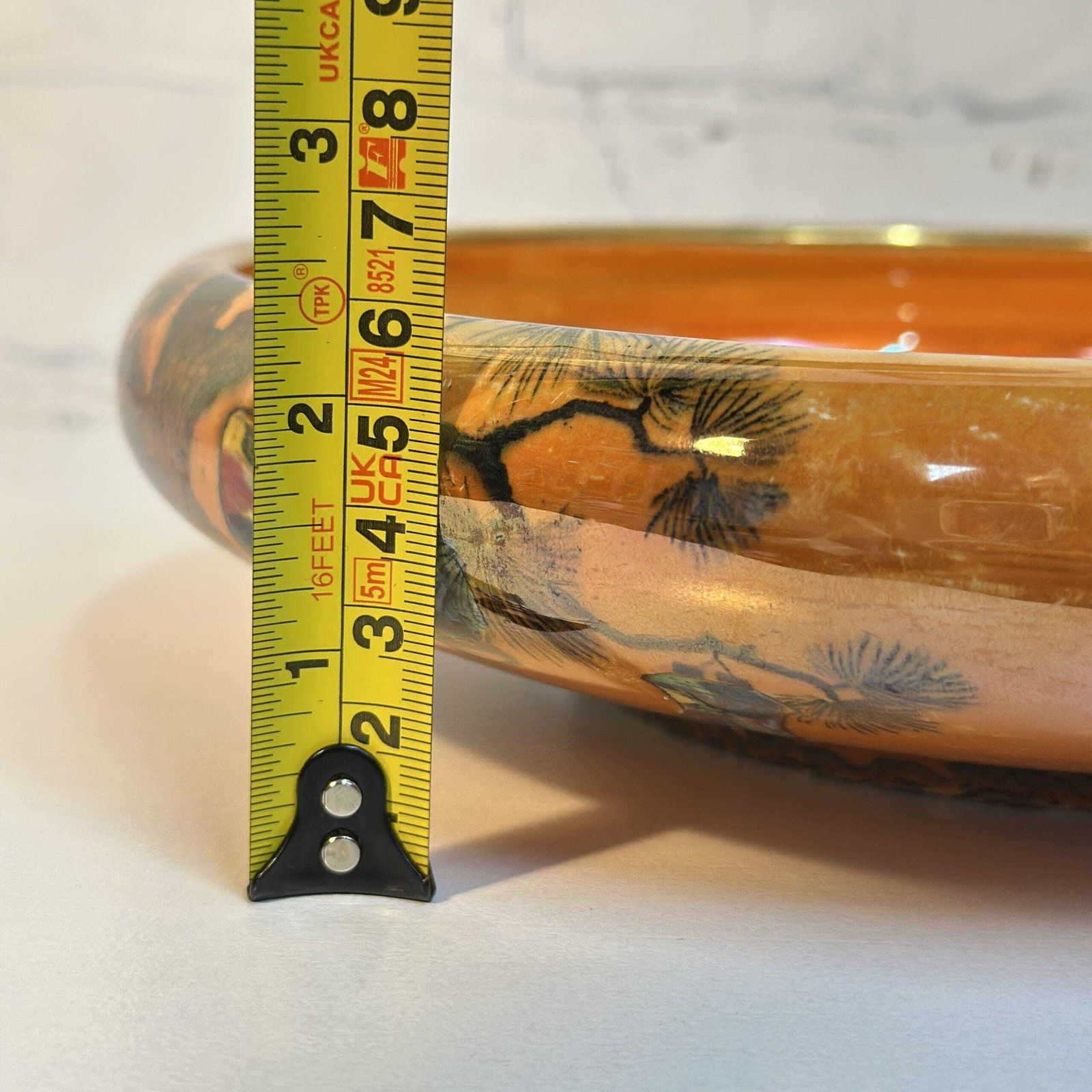 photo for sale Wilkinson Art Deco Lustre Bowl Japanese Lanterns Royal Staffordshire 1920s