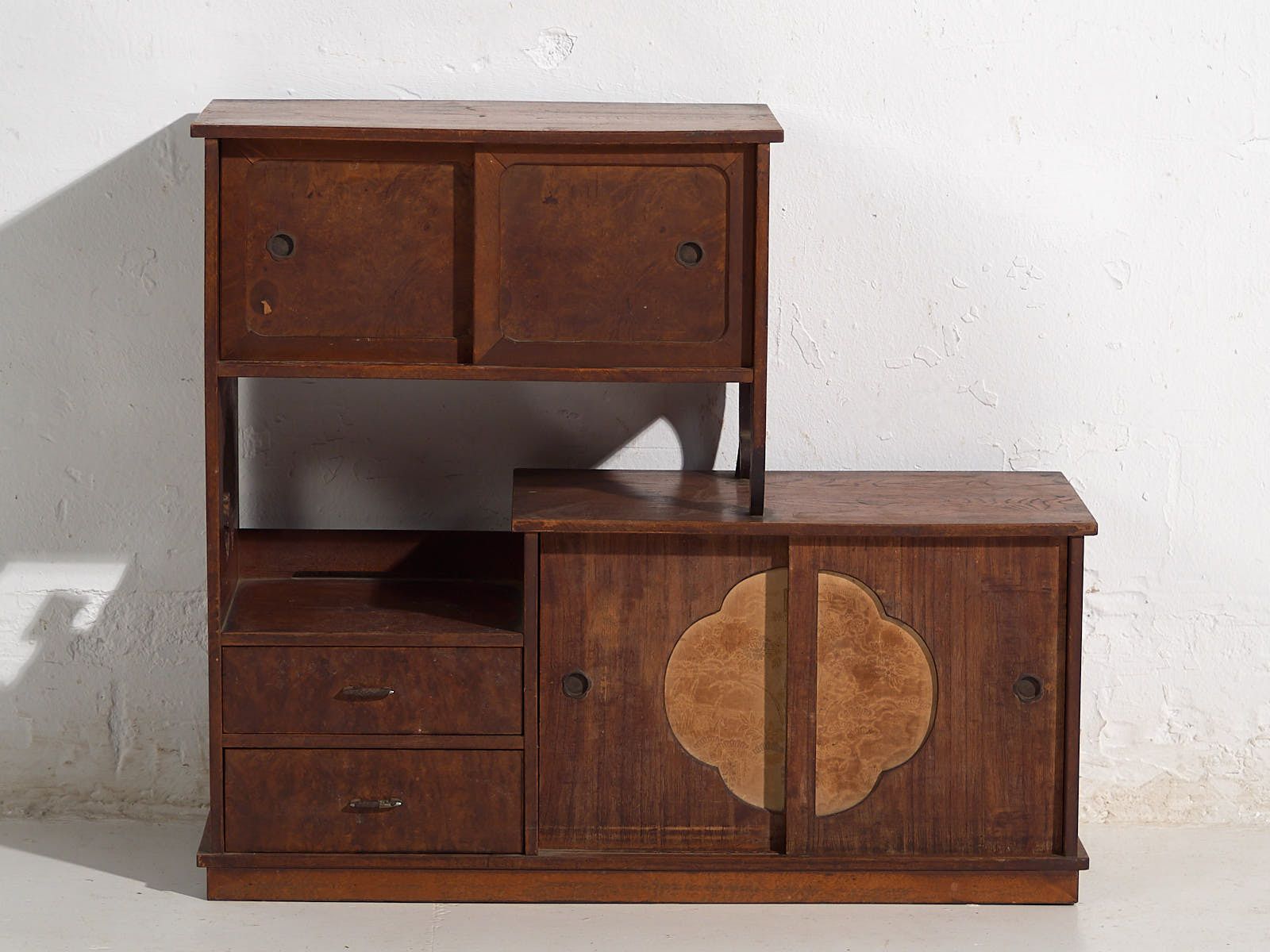 Compact Japanese Tabletop Tansu – Meiji Period (C.1890 1910) #38 photo Furniture