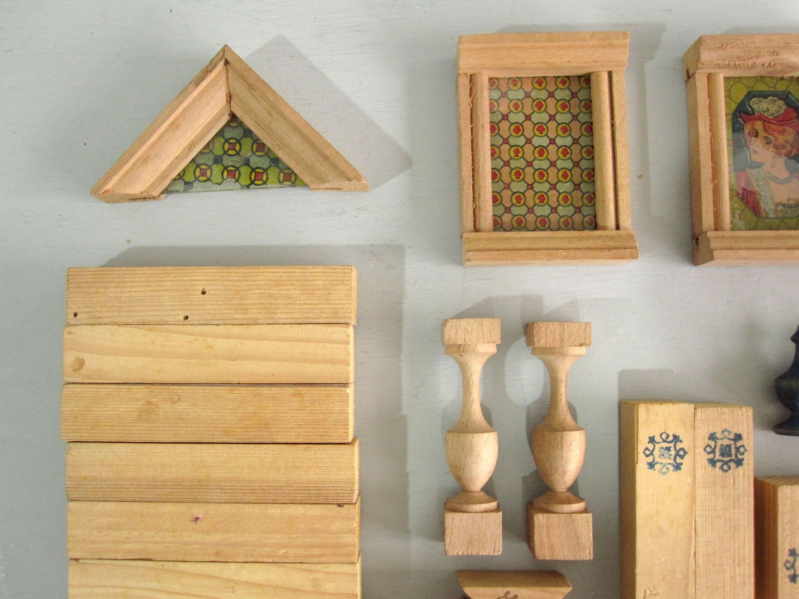 photo furniture French Architecture Francaise Jeu De Construction Wood And Glass Building Blocks
