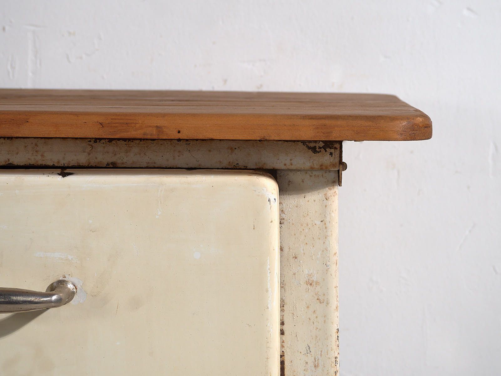 Industrial Work Table With Drawers (C.1940) #75 photo buy