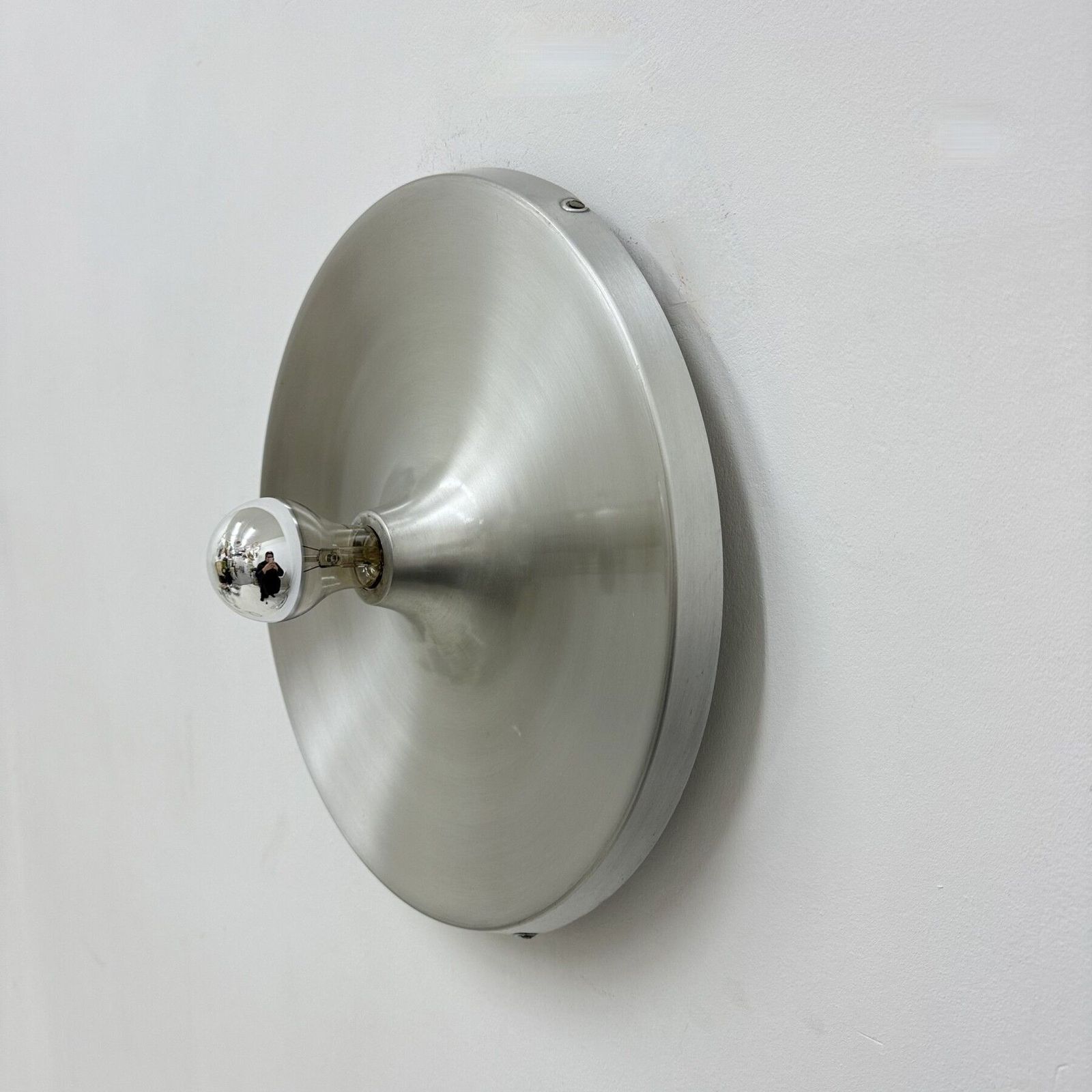 1022.0 Mid Century Design Large Disc Lamp , 1970s Attributed To Charlotte Perriand For Les Arcs photo