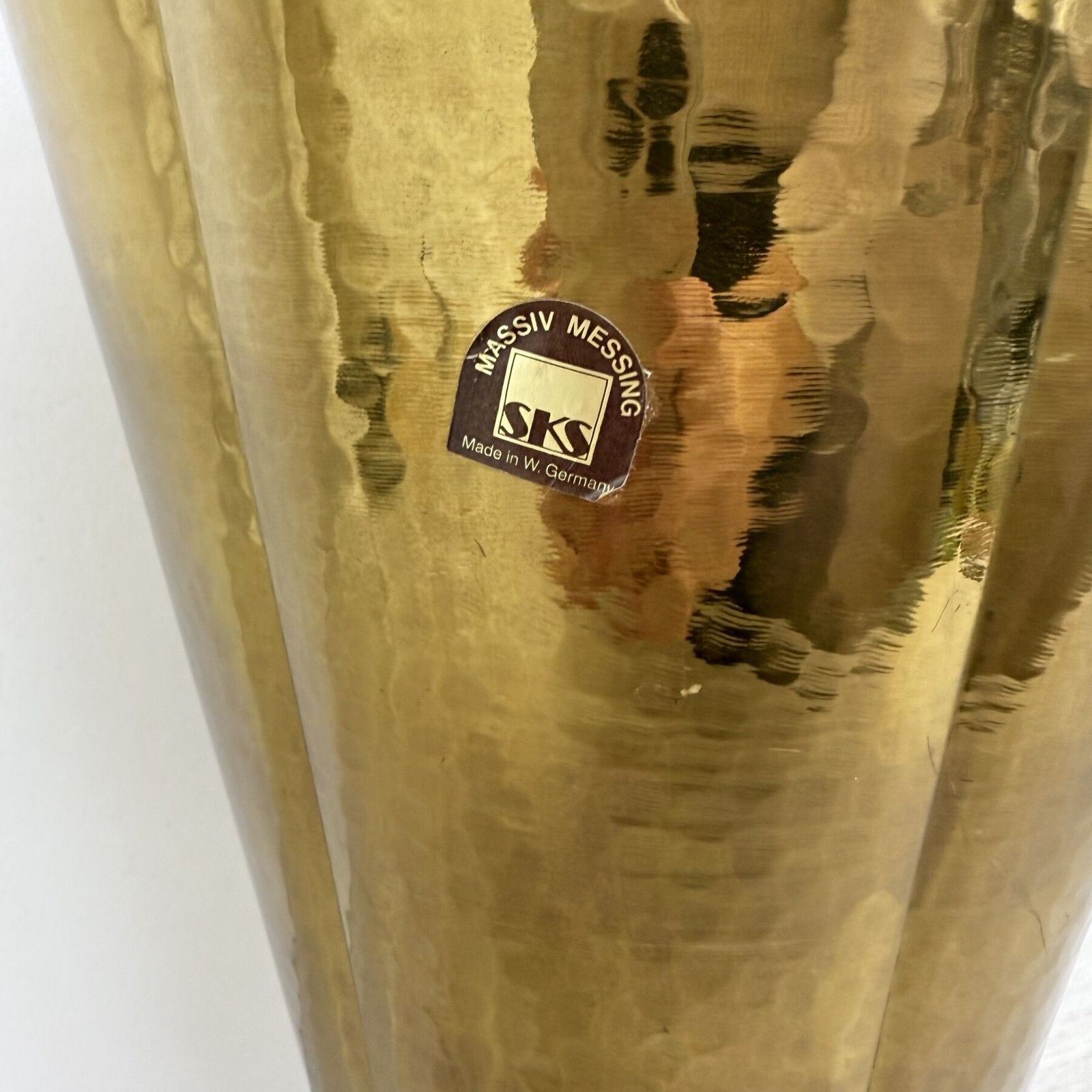 Mid Century Design Brass Umbrella Stand , 1970’s photo Home Decor