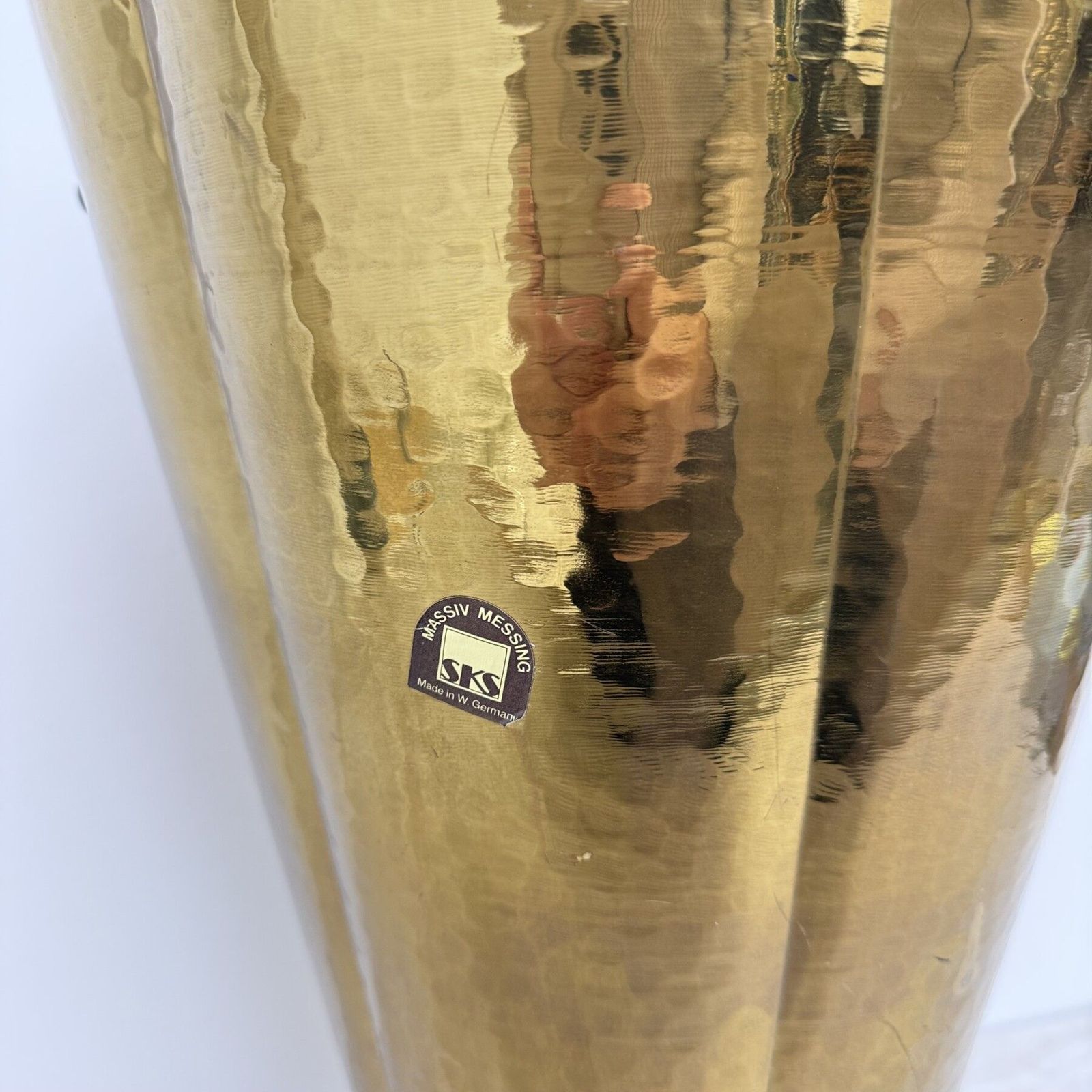Mid Century Design Brass Umbrella Stand , 1970’s photo 914.0