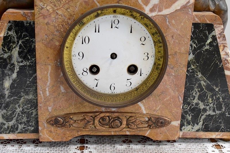 Art Deco Clock 20th Century photo vintage