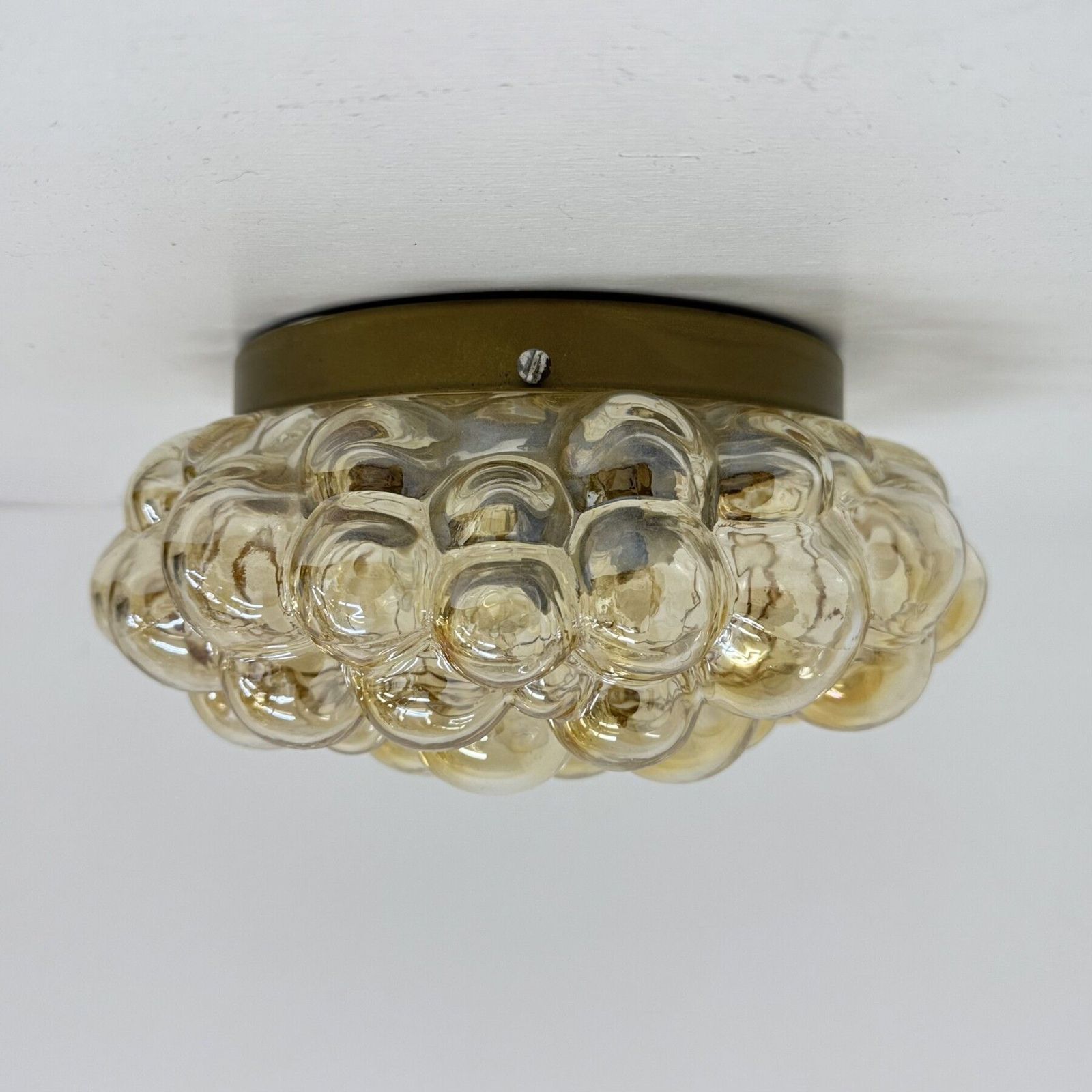 photo for sale Helena Tynell Bubble Glass Flush Mount Ceiling Lamp, Jaren 1970, Duitsland