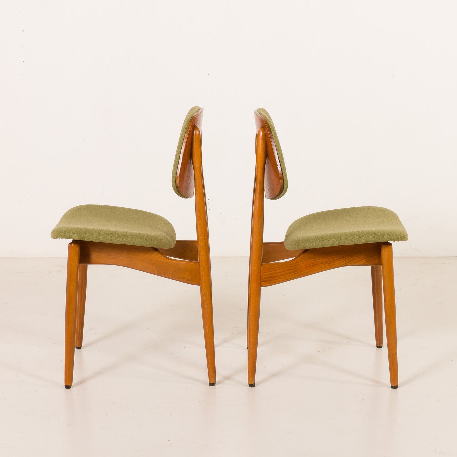 Arne Hovmand Olsen Style Scandinavian Mid Century Chairs, Set Of 4, 1970s photo buy