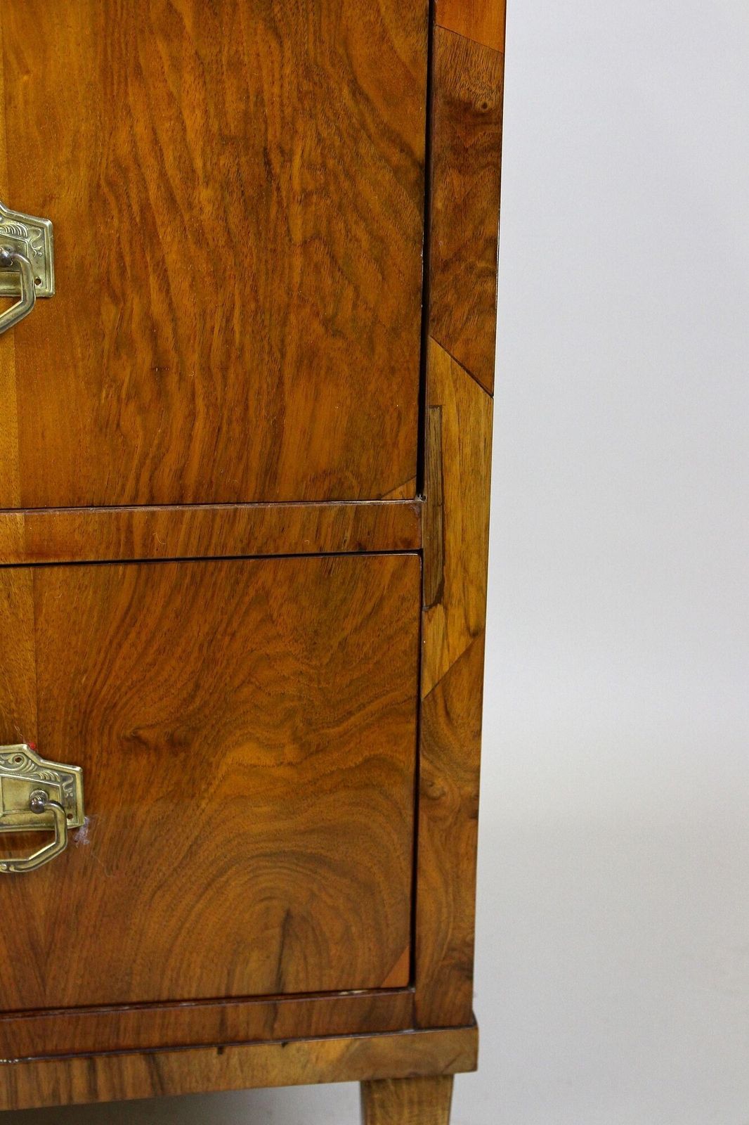 photo vintage 19th Century Biedermeier Nutwood Chest Of Drawers/ Secretaire Desk, At Ca. 1840