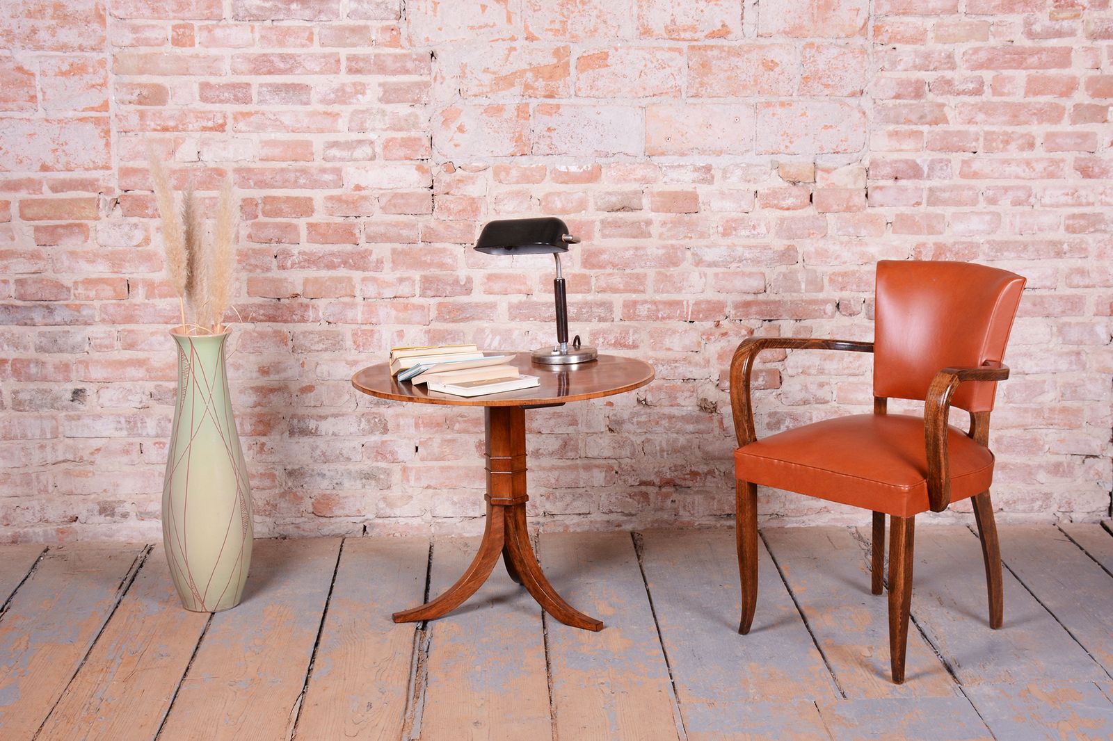 photo buy Restored Art Deco Armchair, By Jules Leleu, Beech, Revived Polish, France, 1930s