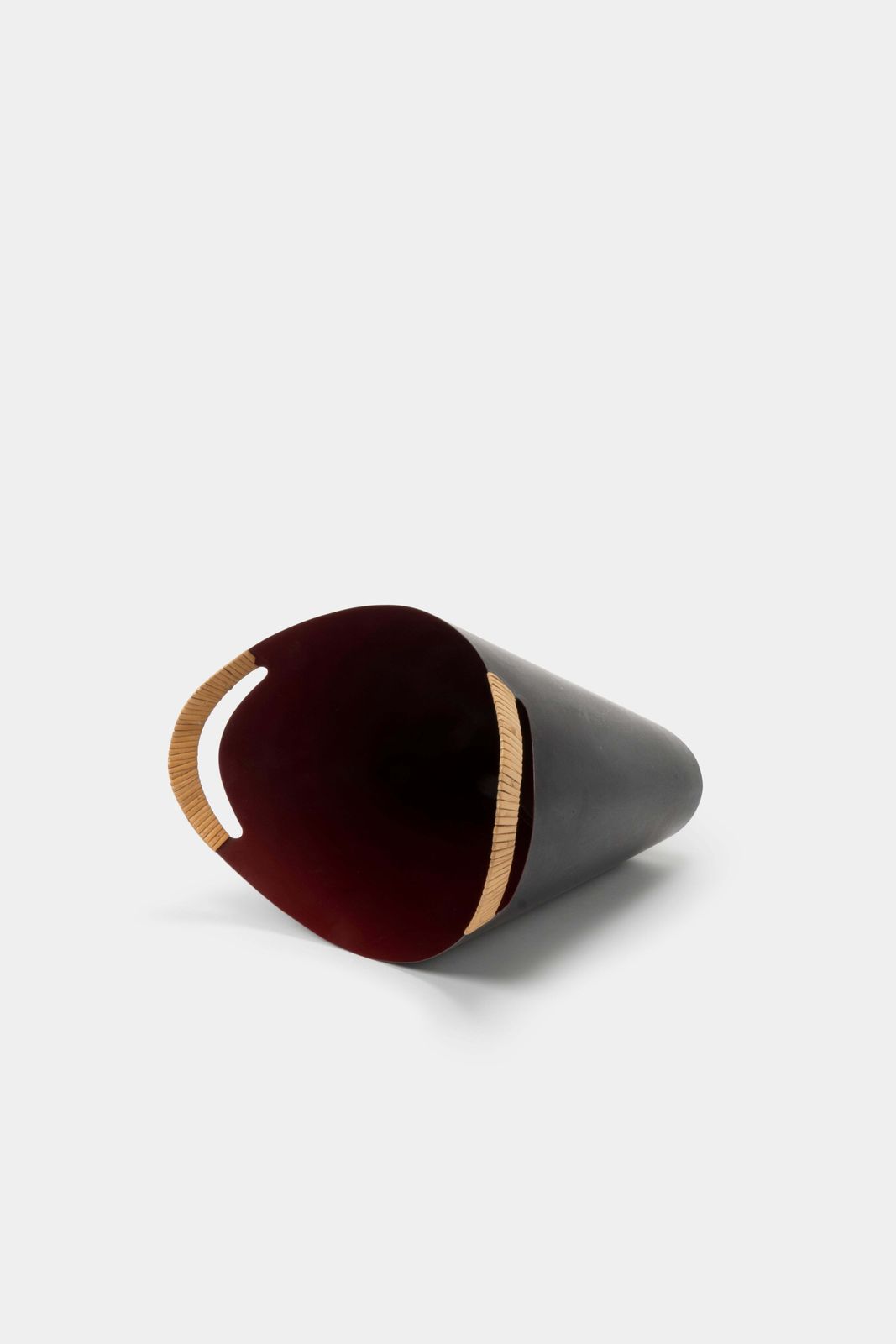Finn Juhl, Grethe Kornerup Bang & Torben ørskov, Paper Bucket, Denmark, 1960s photo Home Decor