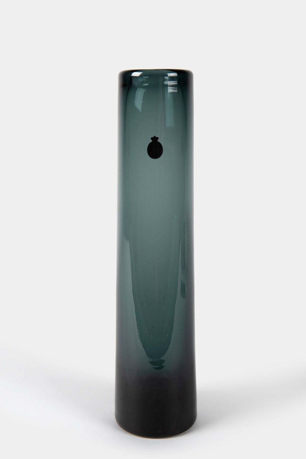 Per Lütken, Holmegaard, Chimney Glass Vase, Denmark, 60s photo furniture