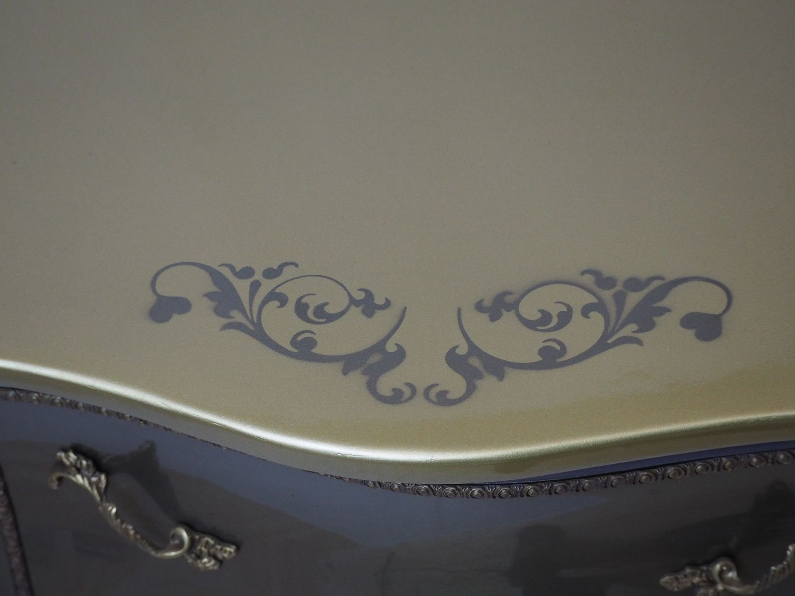 Bombe Louis XV Style Chest Of Drawers photo for sale