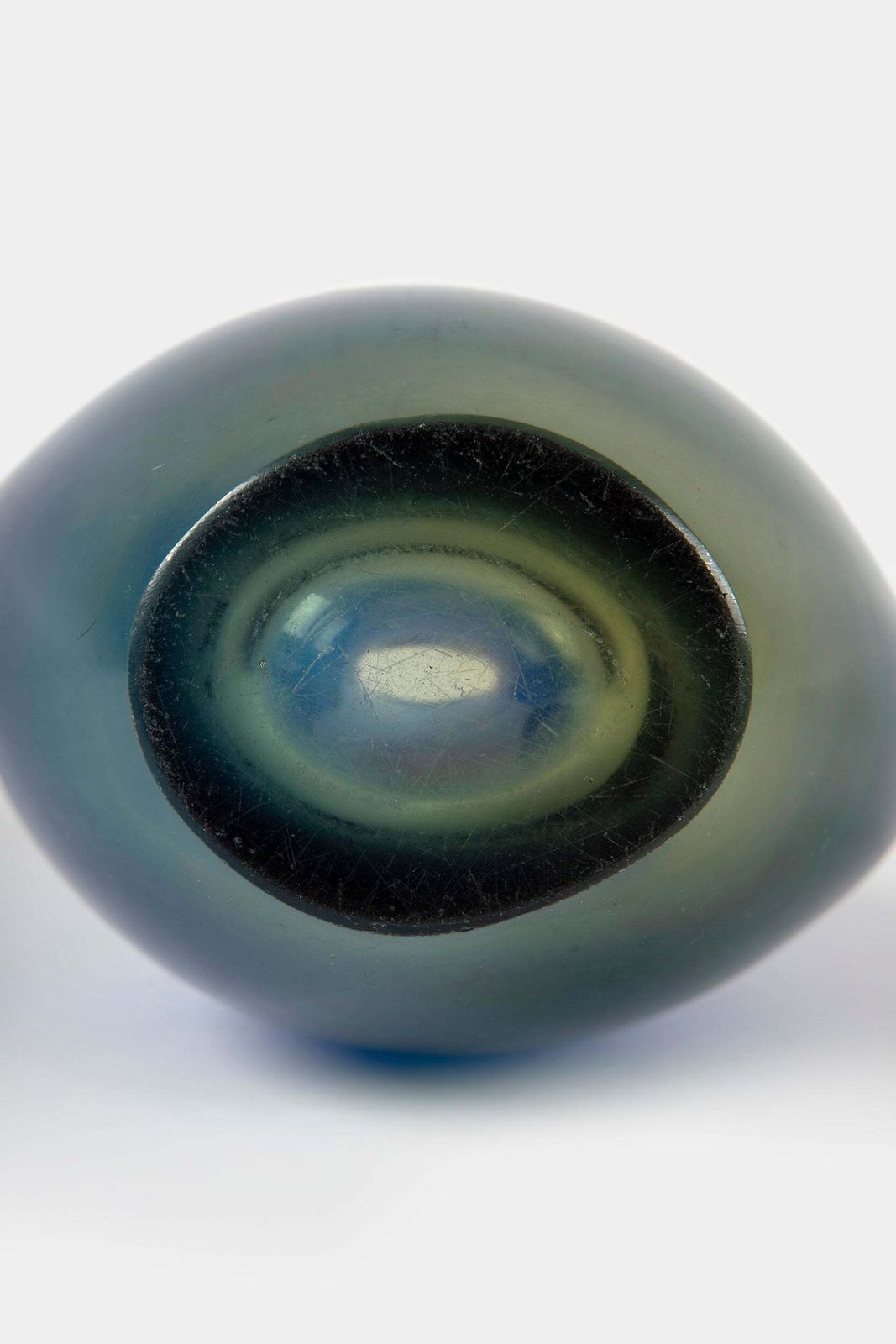 photo furniture Flavio Poli Glass Vase, Sommerso, 60s