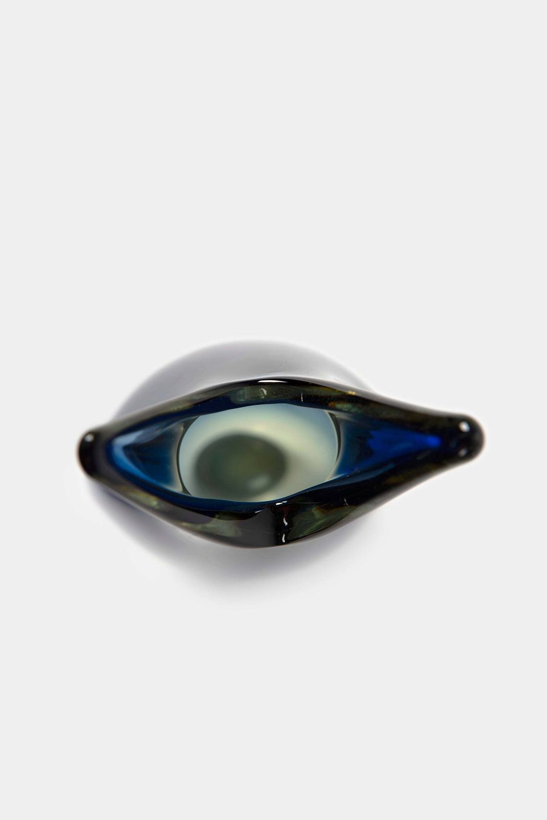 photo for sale Flavio Poli Glass Vase, Sommerso, 60s