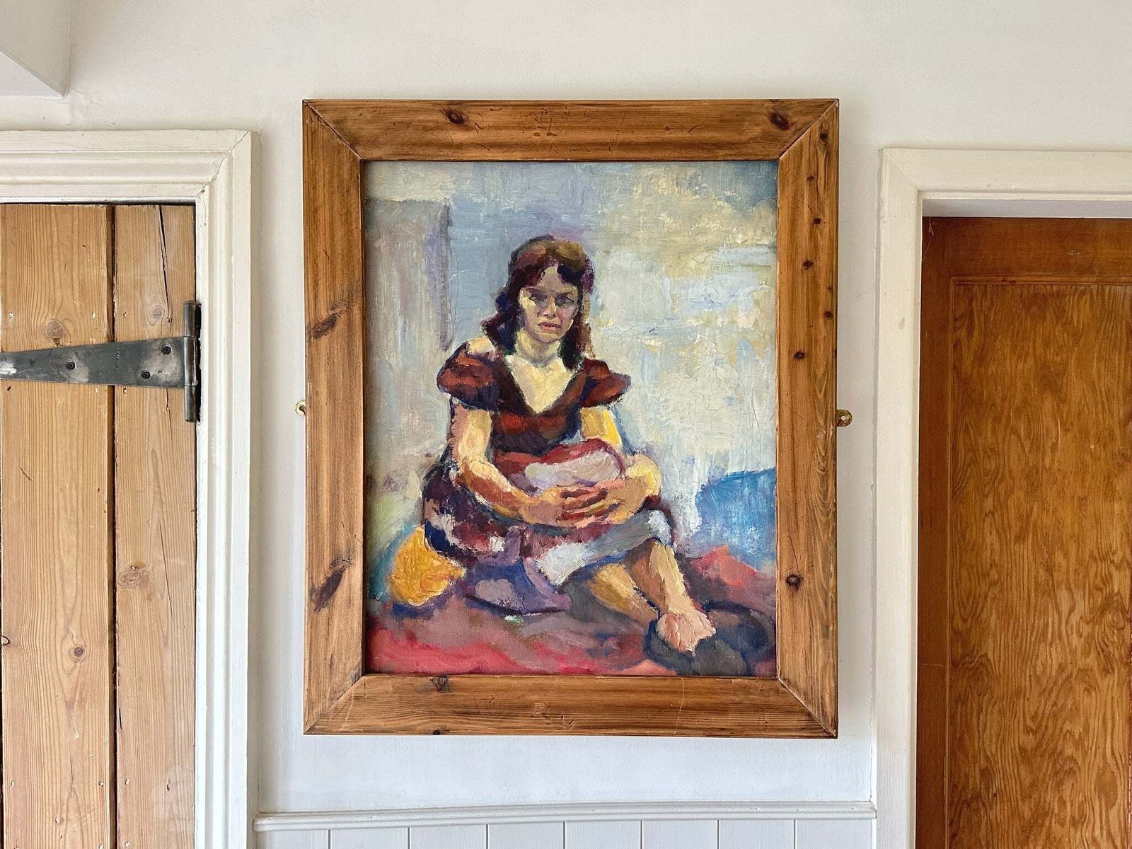 Oil Portrait Of A Lady