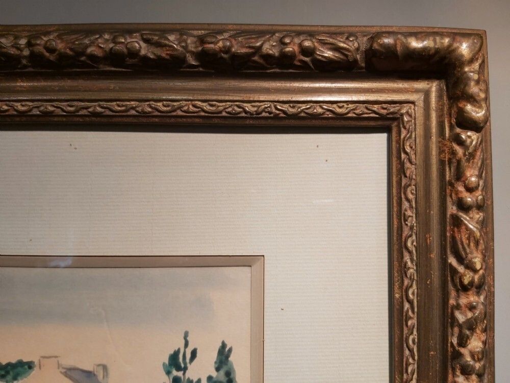 Water Colour By Yves Brayer (French, 1907 1990) photo 5950.0
