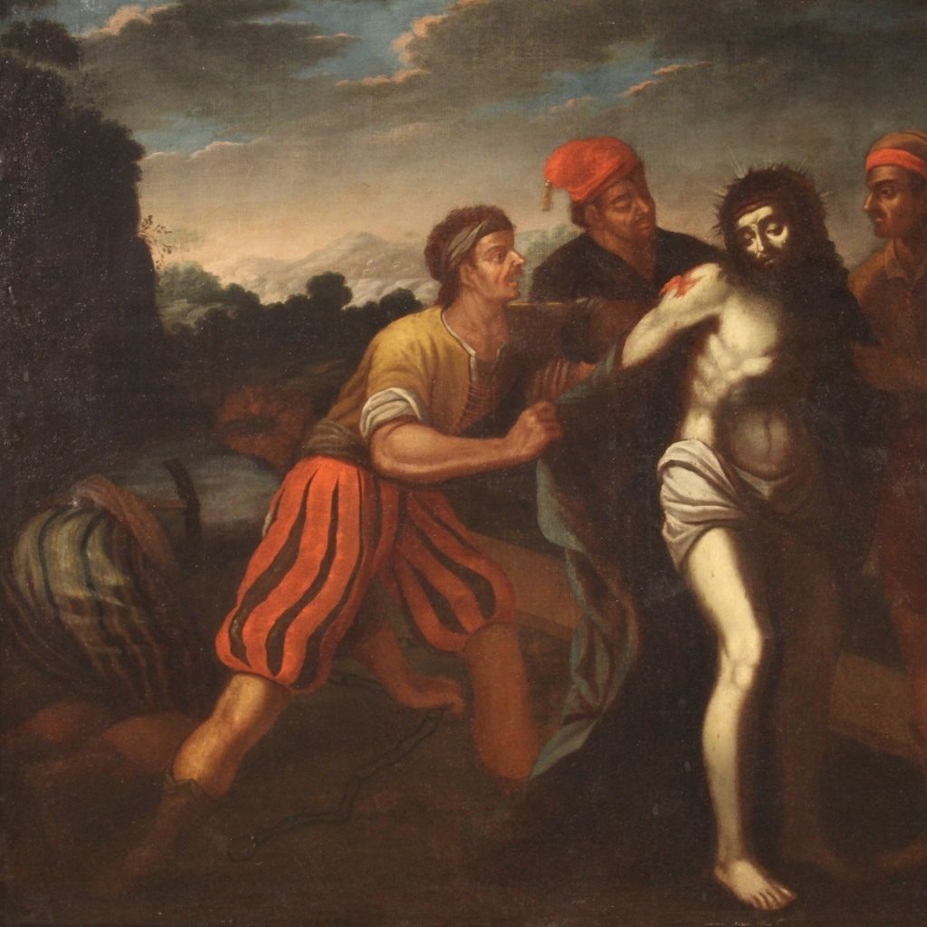 photo furniture Italian Painting Passion Of Christ From The 17th Century