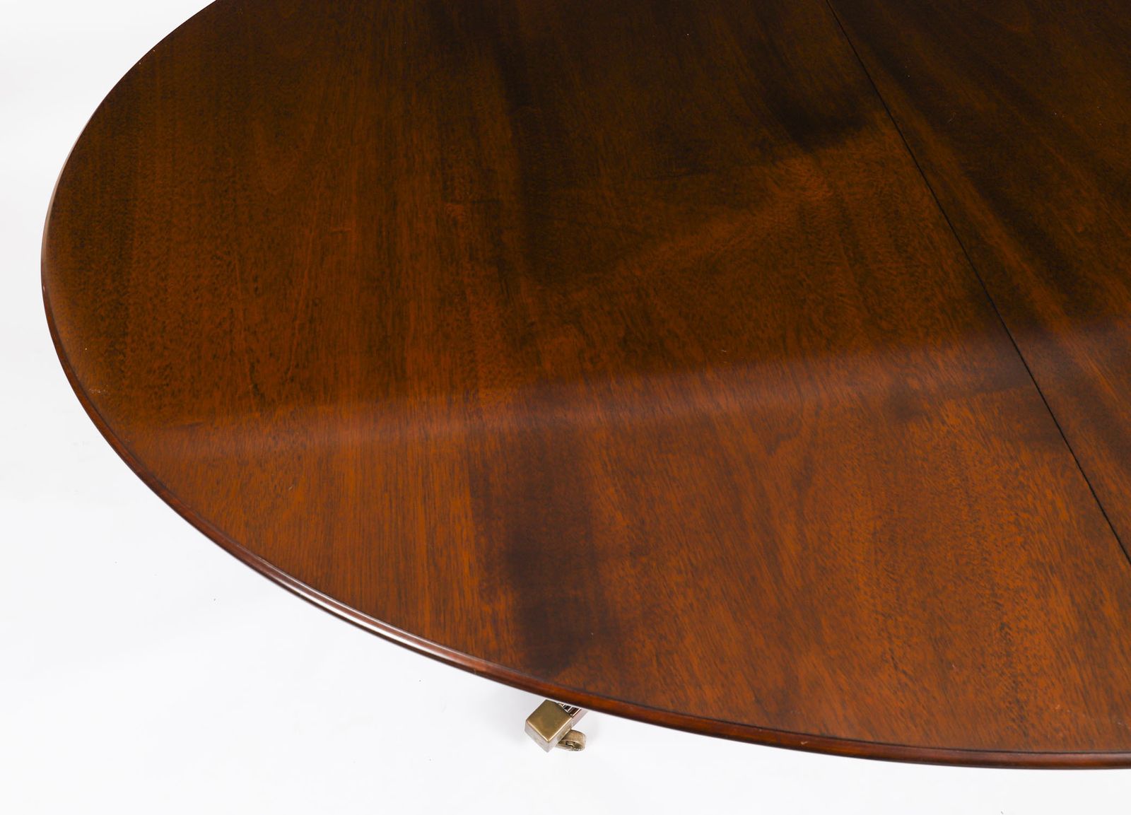 photo for sale William Tillman Oval Regency Revival Dining Table Set 20th C