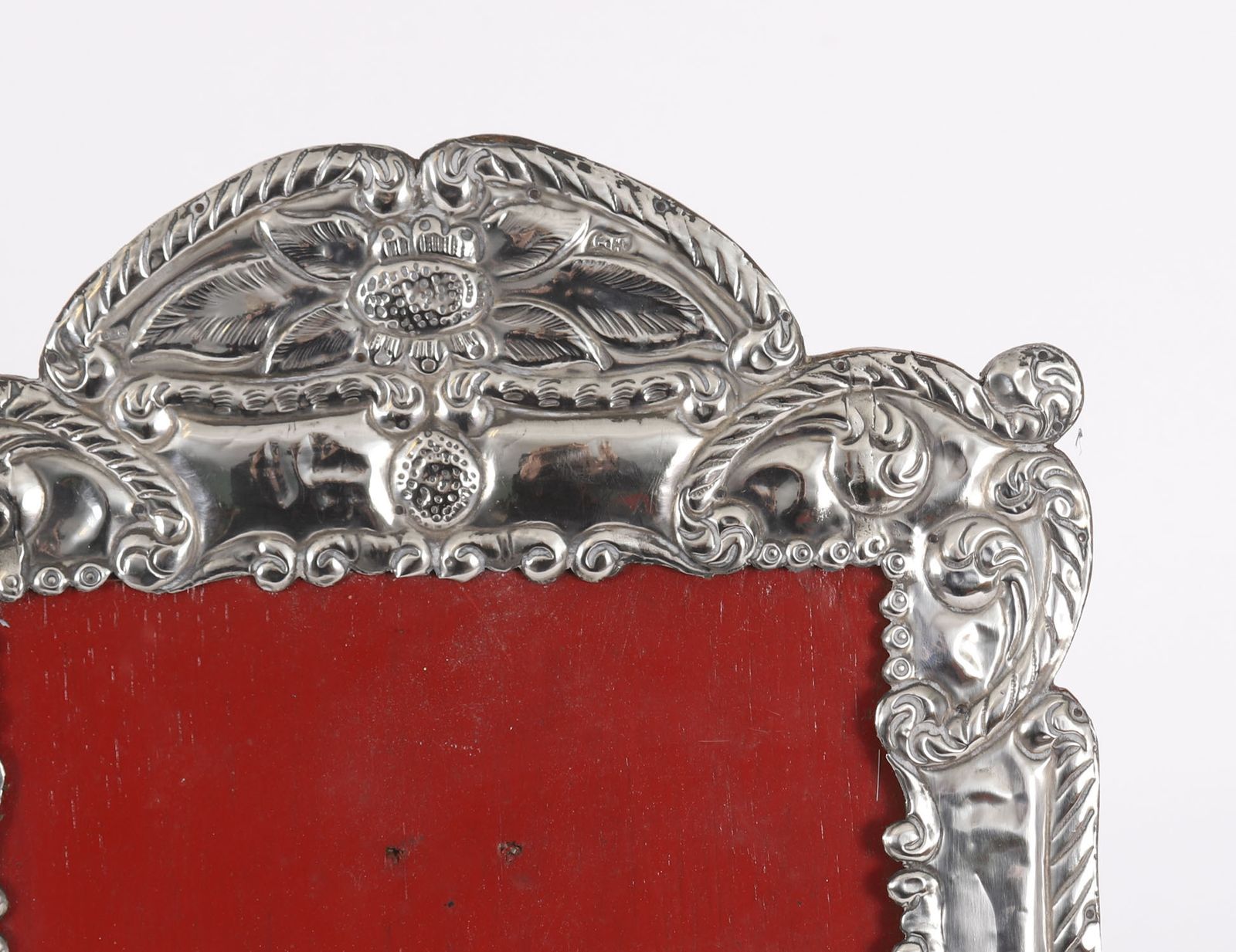 Antique 925 Silver Photo Frame Late 19th C  24x17cm Photo Size photo 425.0