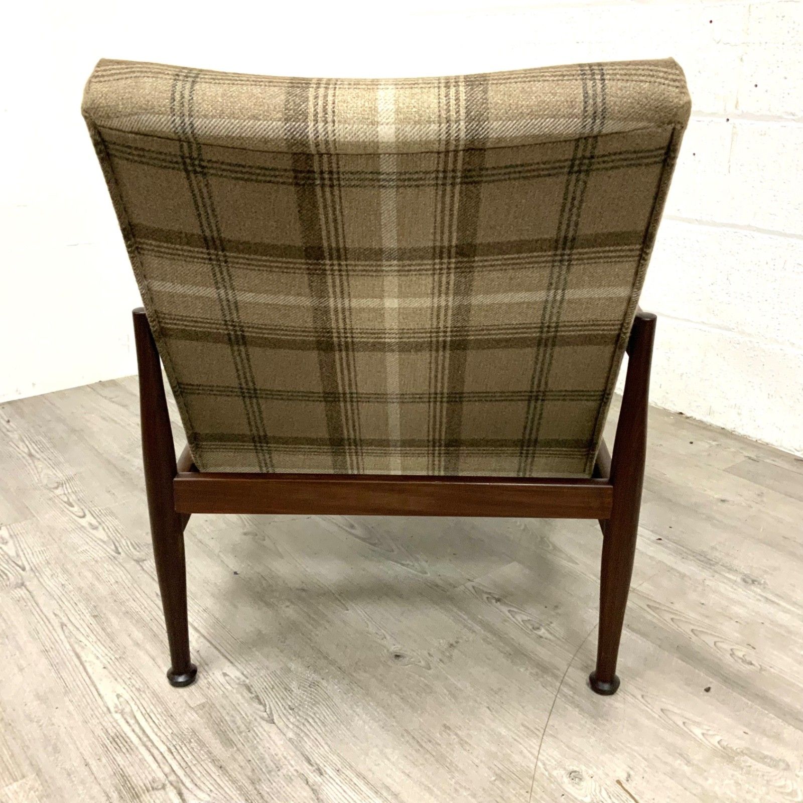 Vintage Guy Rogers Manhatten Reclining Teak Lounge Armchair C. 1960 photo Furniture